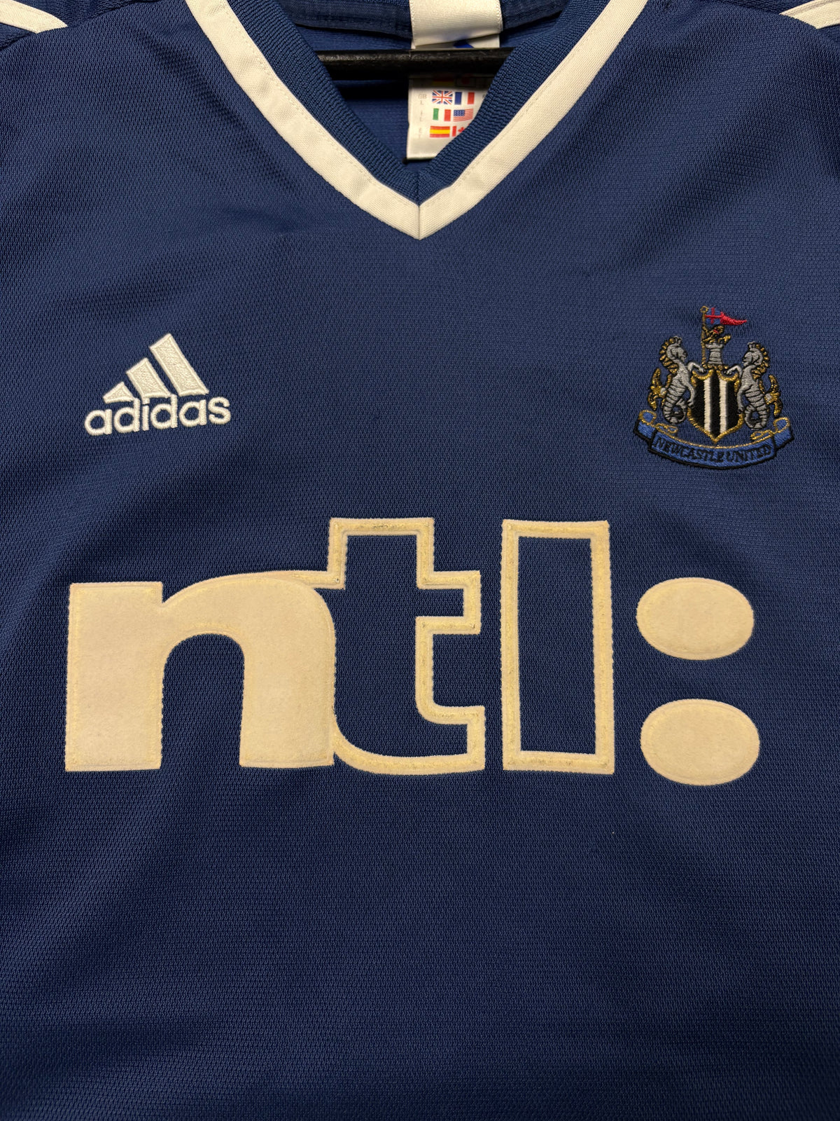 Adidas - Newcastle United 2001/02 Away Football Shirt 'SHEARER'