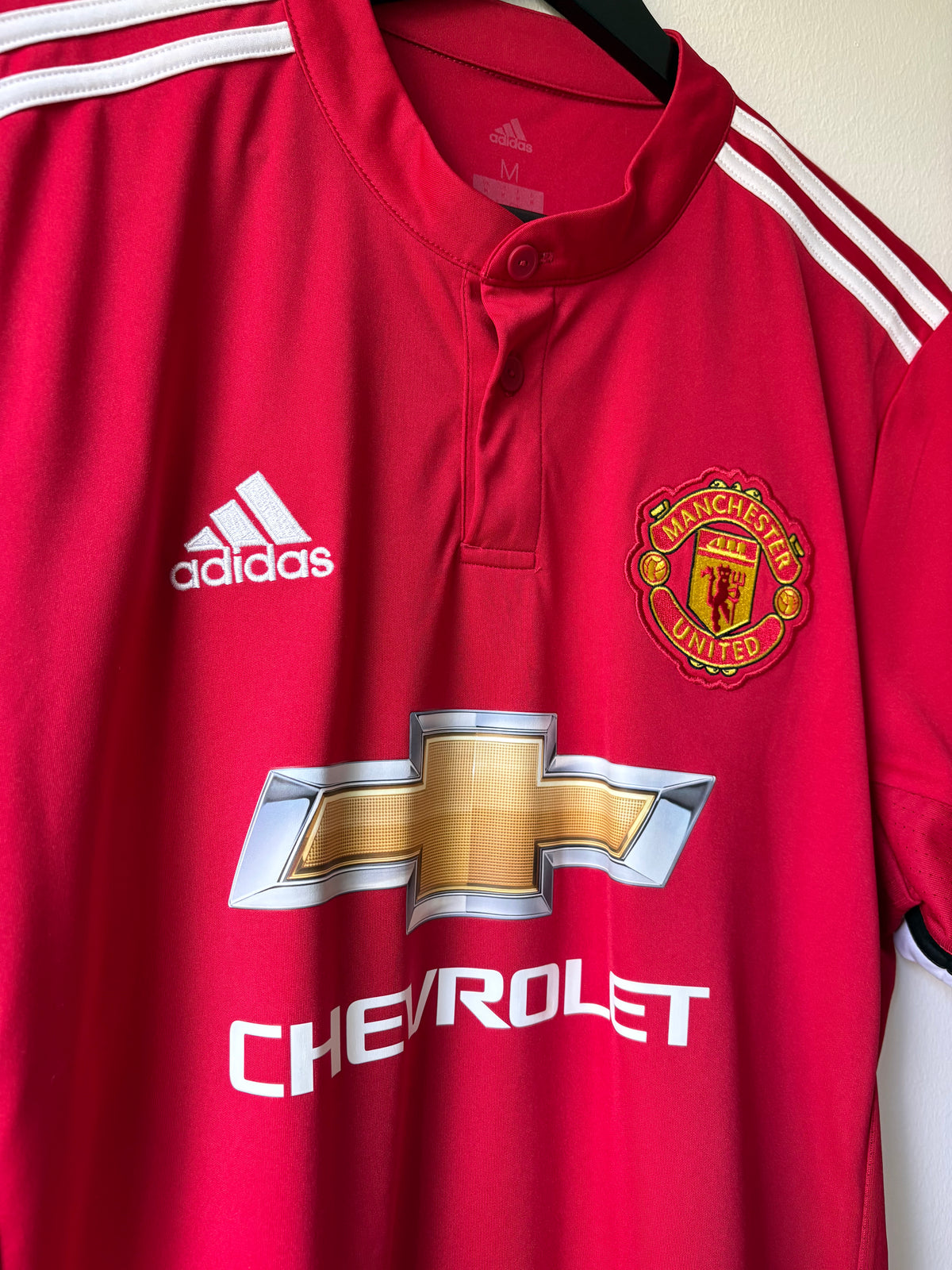 Adidas - Manchester United 2017/18 Home Football Shirt 'IBRAHIMOVIC'