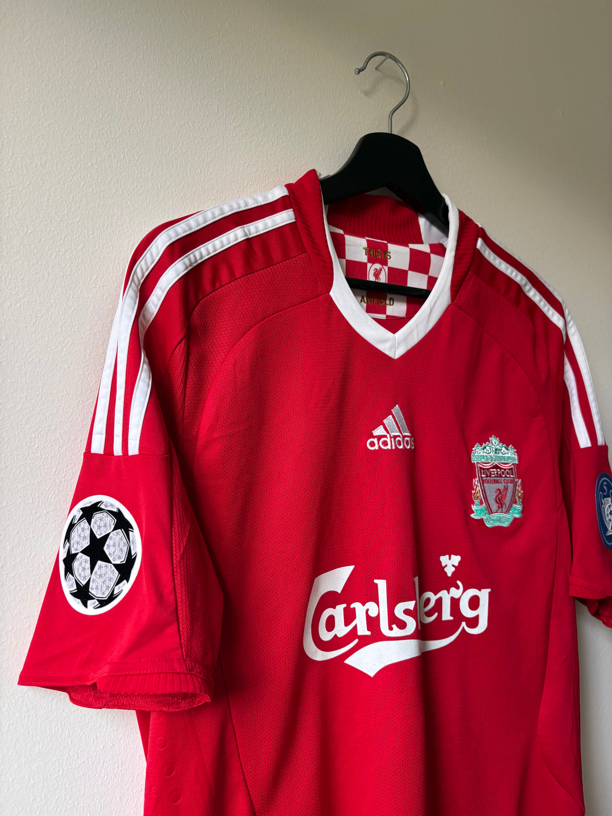 Adidas - Liverpool FC 2008/10 Home Football Shirt 'GERRARD'