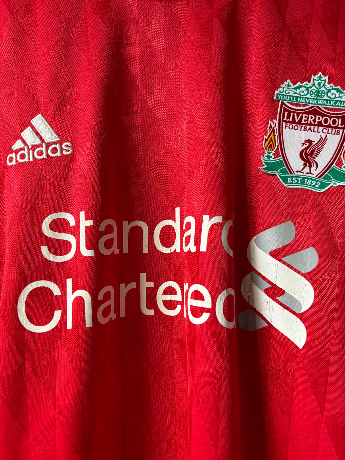 Adidas - Liverpool FC 2010/12 Home Football Shirt 'SUAREZ'