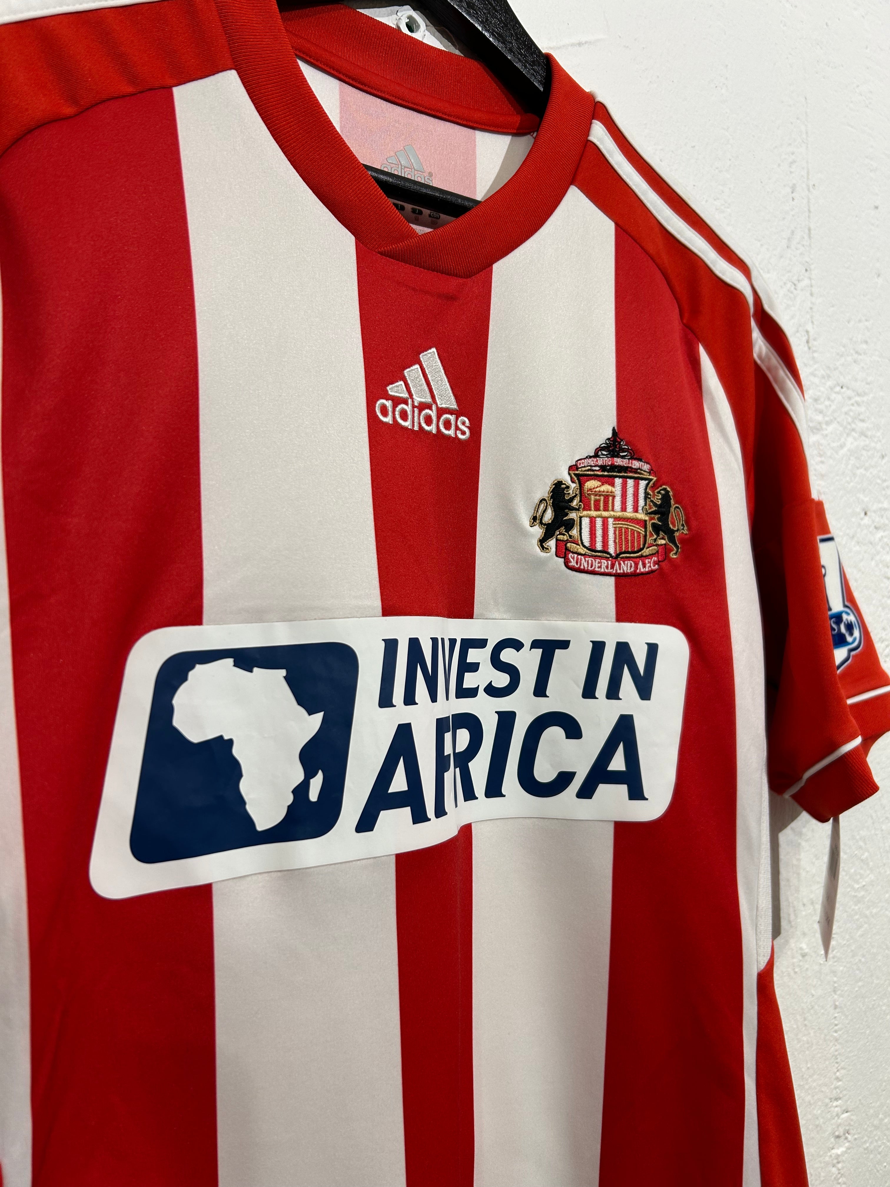 Adidas - Sunderland 2012/13 Home Football Shirt 'LARSSON'