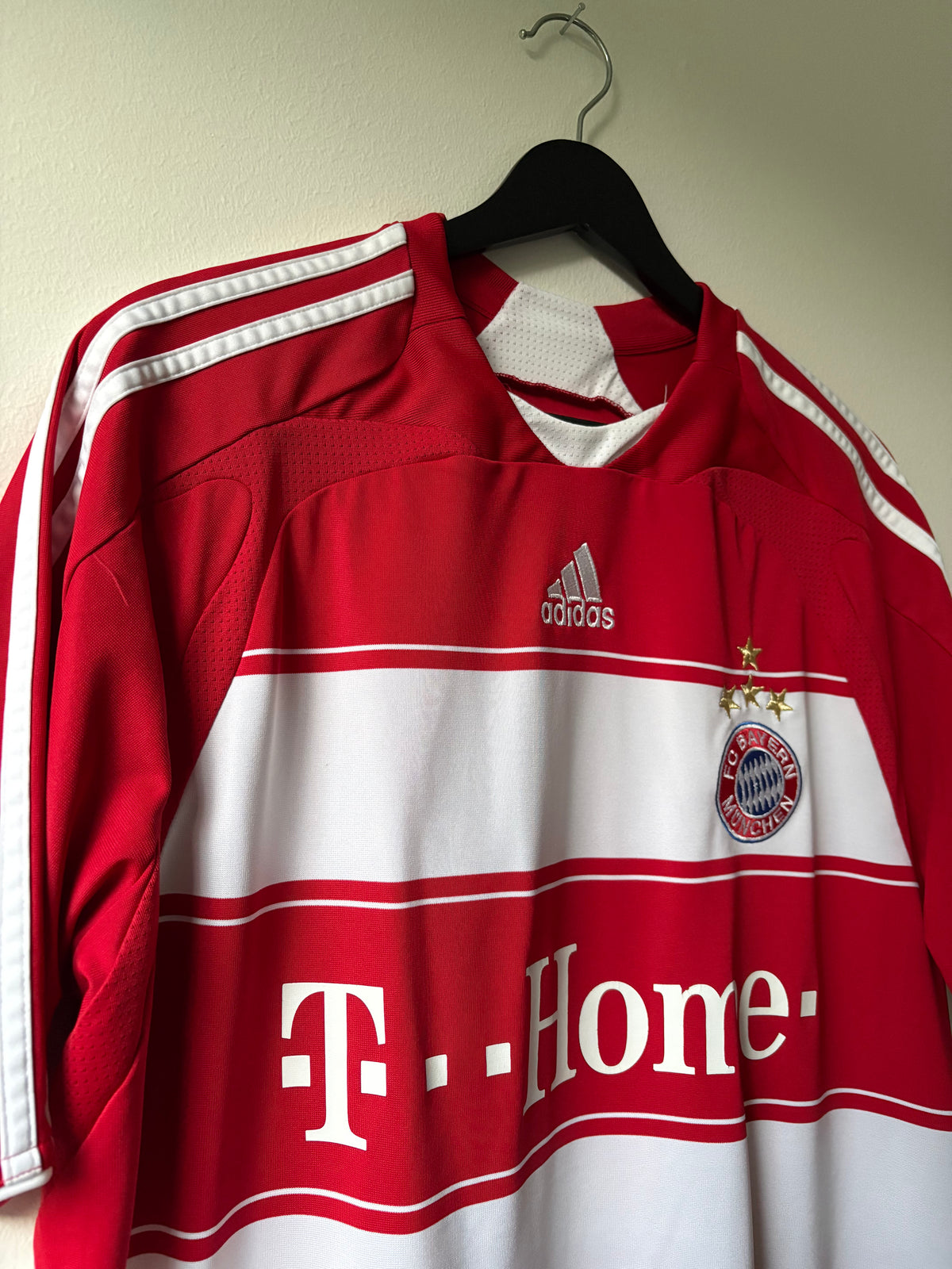 Adidas - Bayern Munchen 2007/09 Home Football Shirt 'RIBERY'