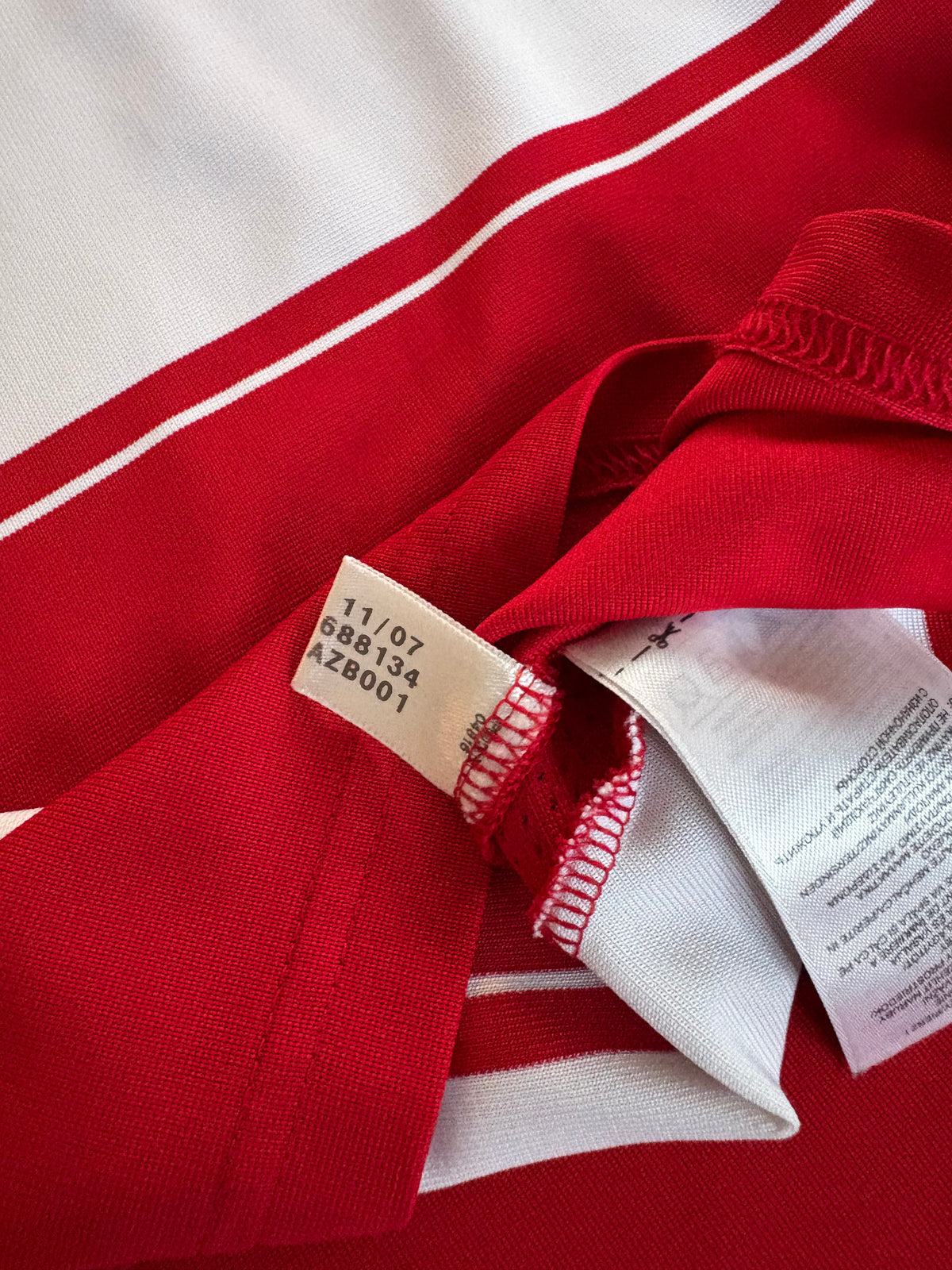 Adidas - Bayern Munchen 2007/09 Home Football Shirt 'RIBERY'