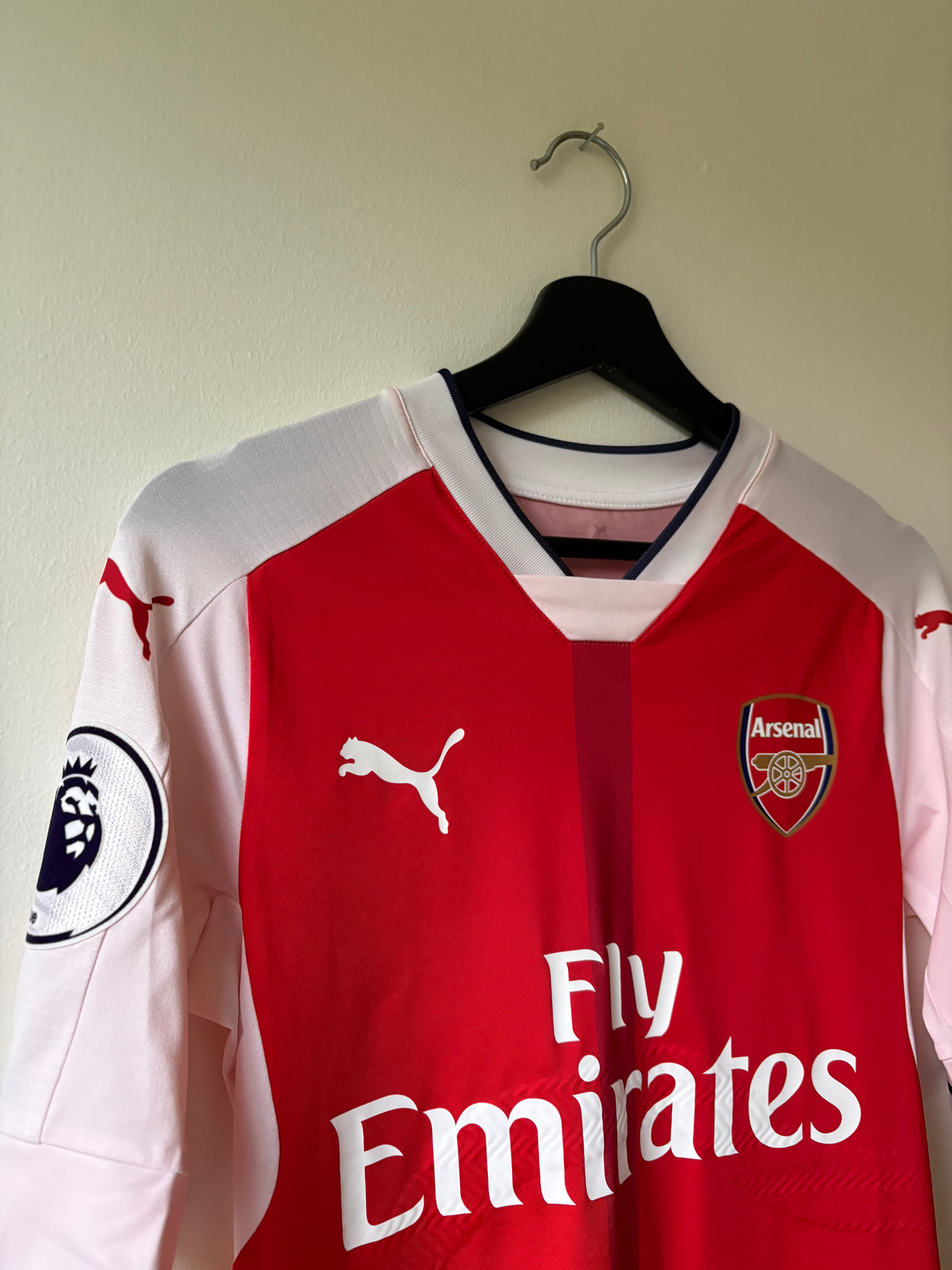 Puma - Arsenal FC 2016/17 Home Football Shirt Player Version 'ÖZIL'
