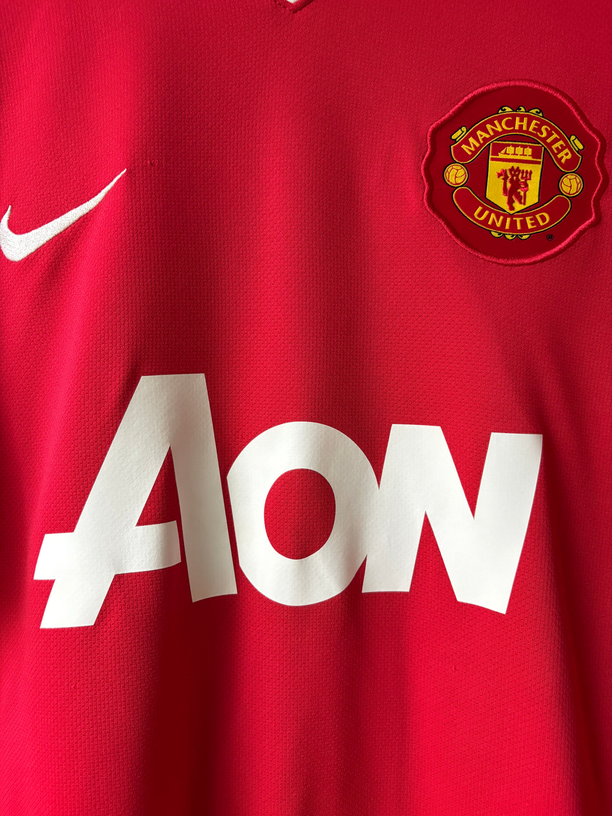 Nike - Manchester United 2010/11 Home Football Shirt 'NANI'