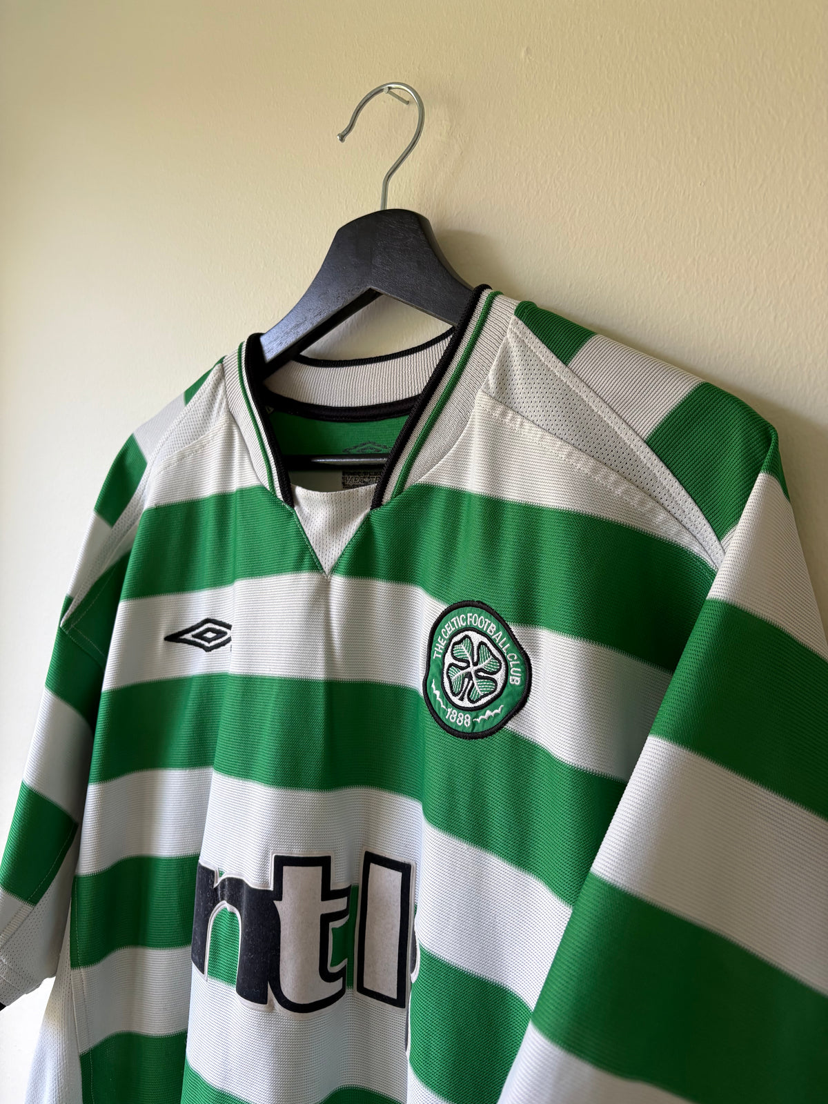 Umbro - Celtic FC 2001/02 Home Football Shirt 'LARSSON'