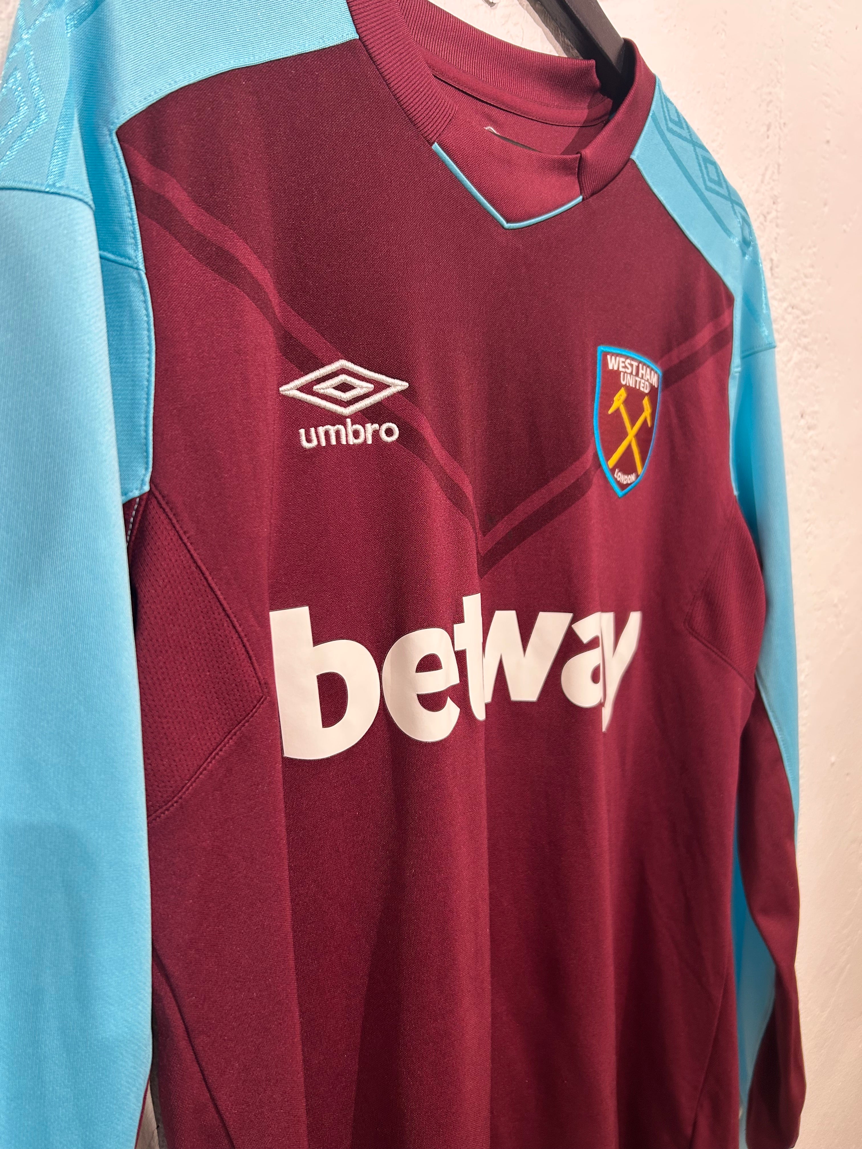 Umbro - West Ham United 2017/18 Home Football Shirt 'CARROLL'