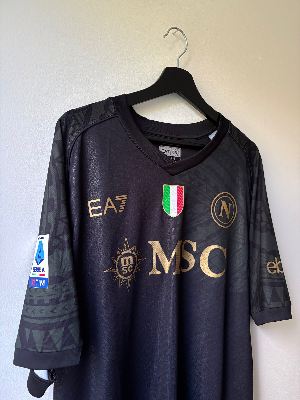 EA7 - SSC Napoli 2023/24 Third Football Shirt 'OSIMHEN'