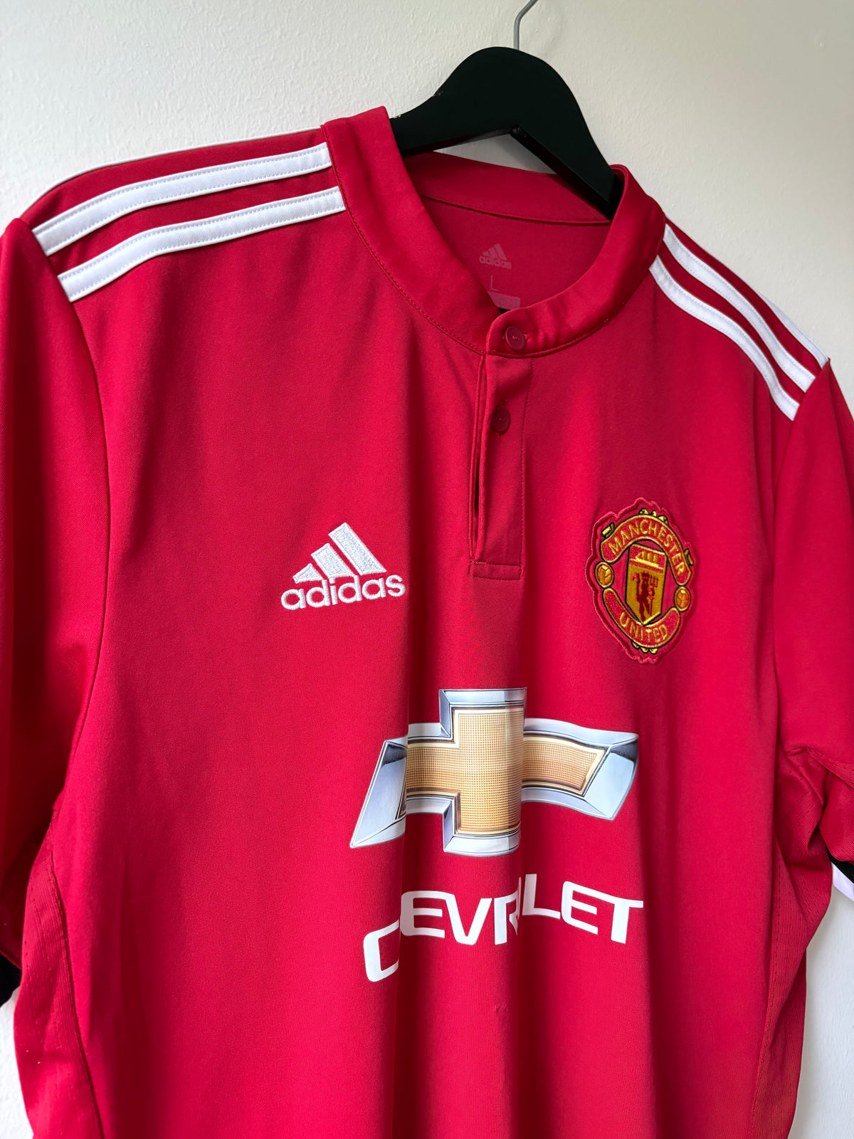Adidas - Manchester United 2017/18 Home Football Shirt 'IBRAHIMOVIC'