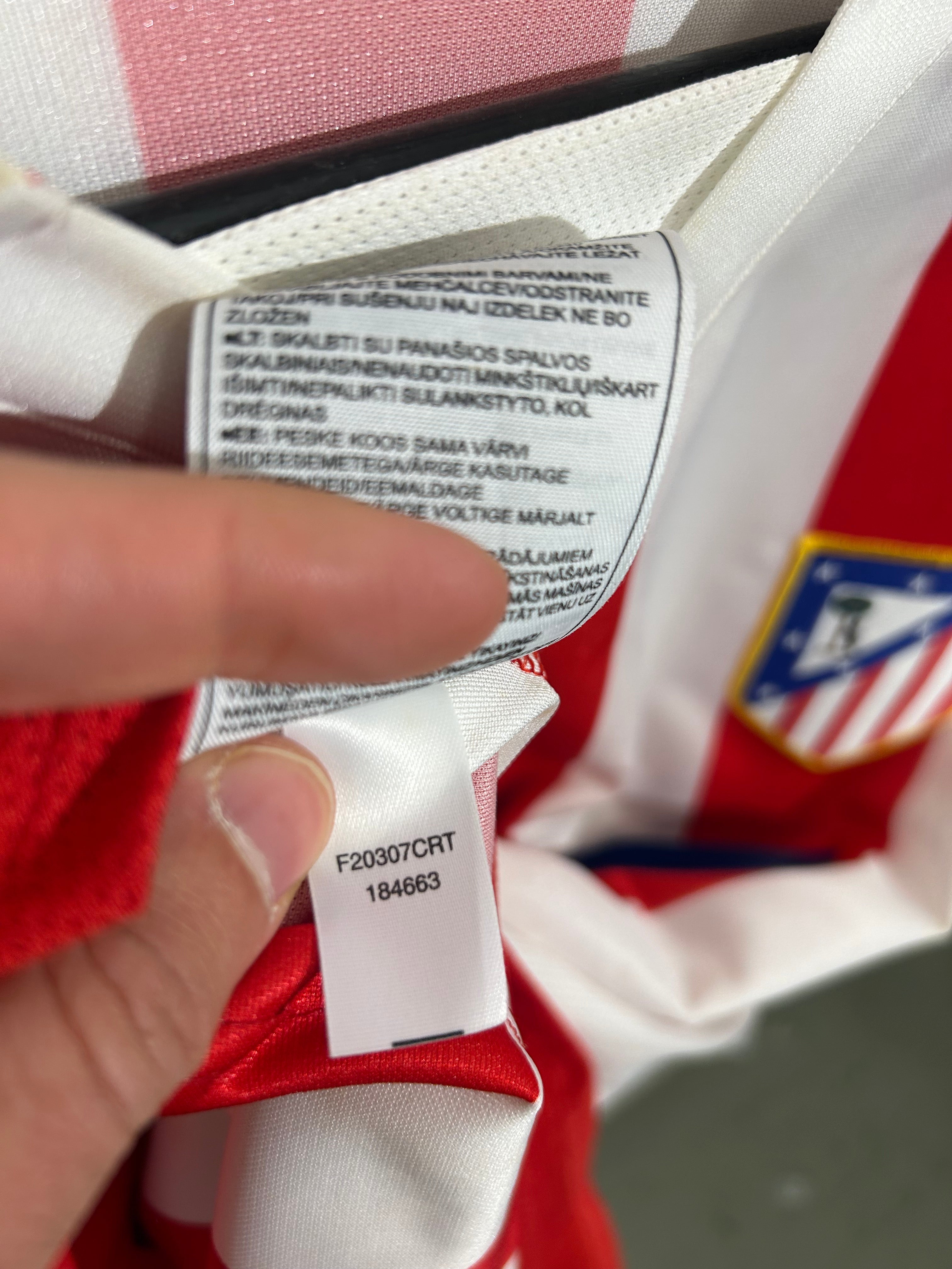 Nike - Atletico Madrid 2002/03 Home Football Shirt 'F.TORRES'