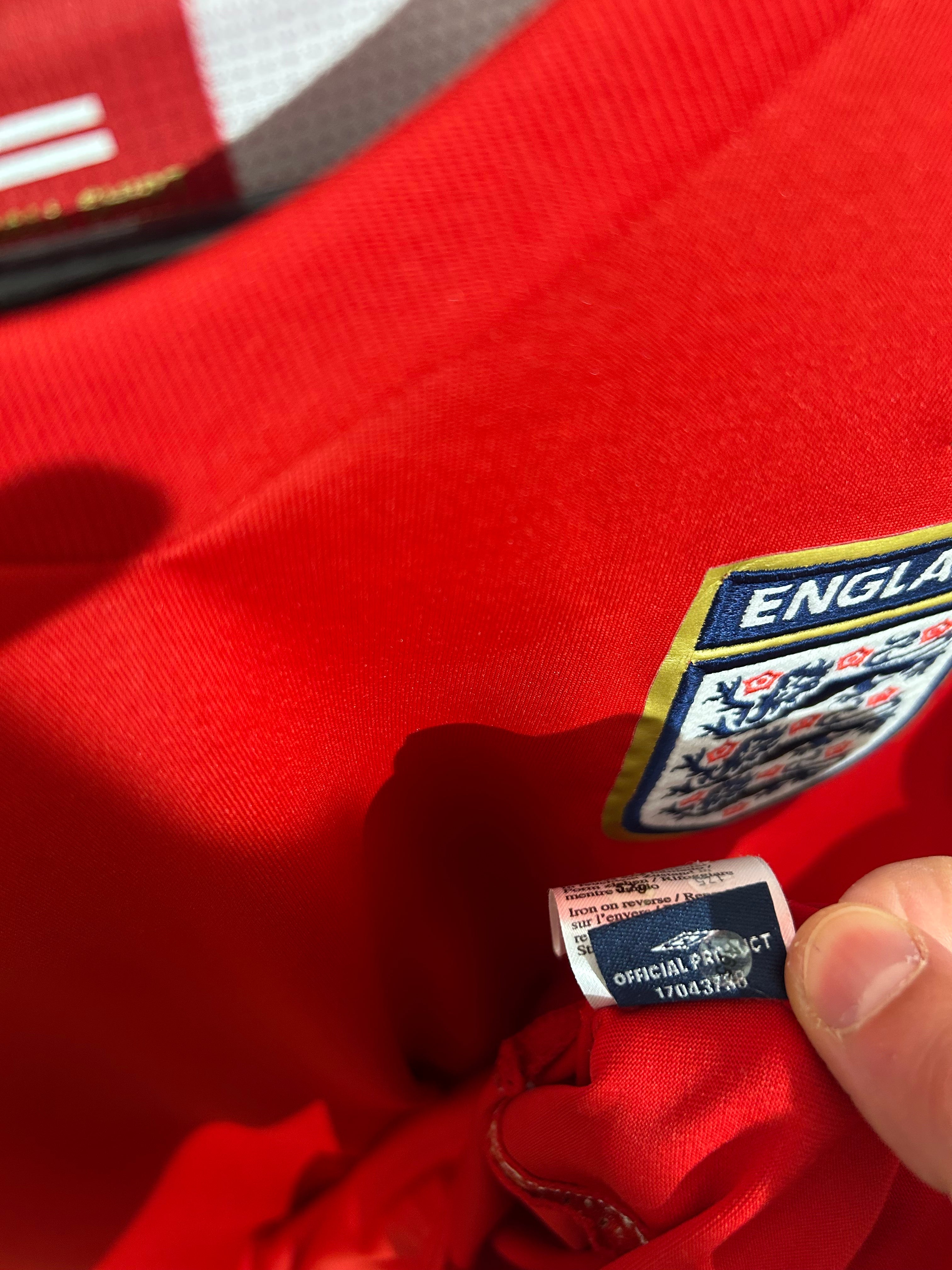 Umbro - England 2006 Away Football Shirt 'ROONEY'