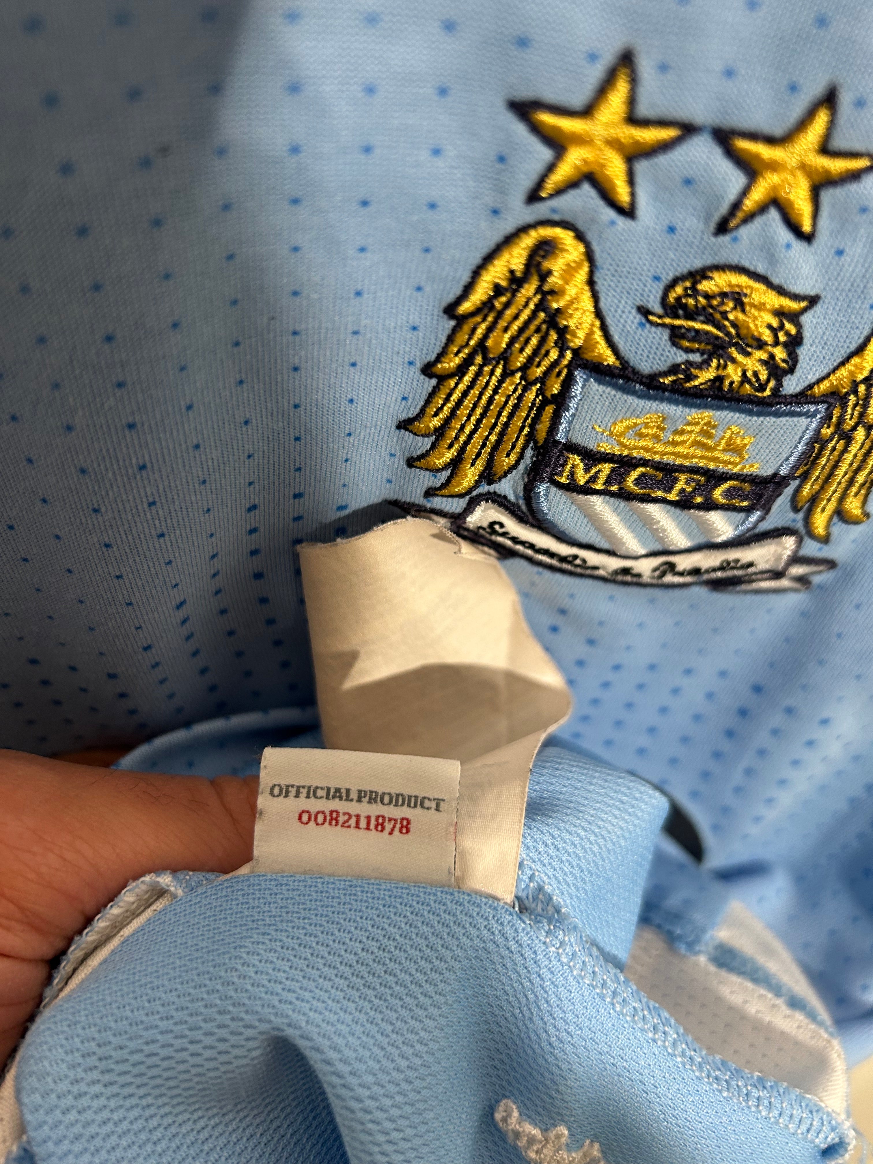 Umbro - Manchester City 2011/12 Home Football Shirt 'SILVA'