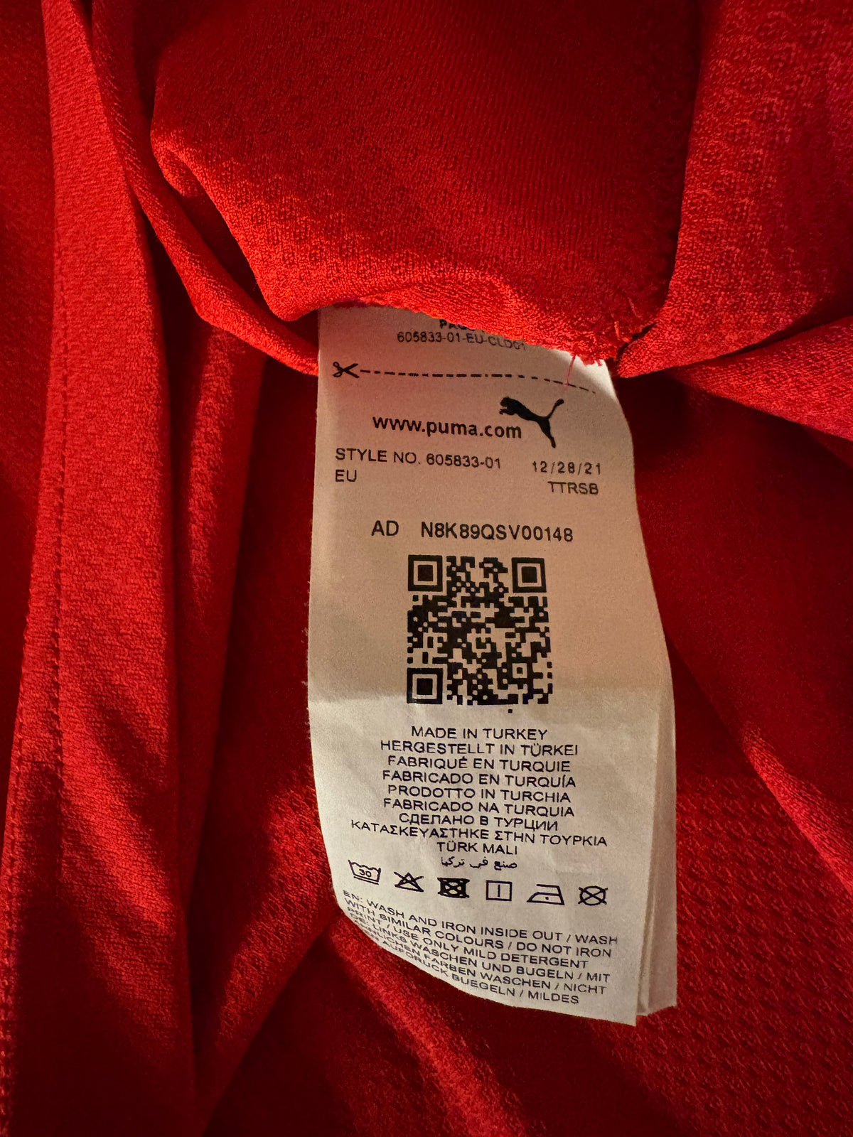 Puma - Helsingborgs IF 2022 Home Football Shirt 'CHIKA CHIDI'