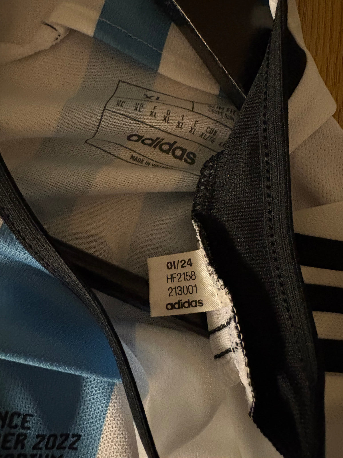 Adidas - Argentina 2022 Home Football Shirt 'MESSI'