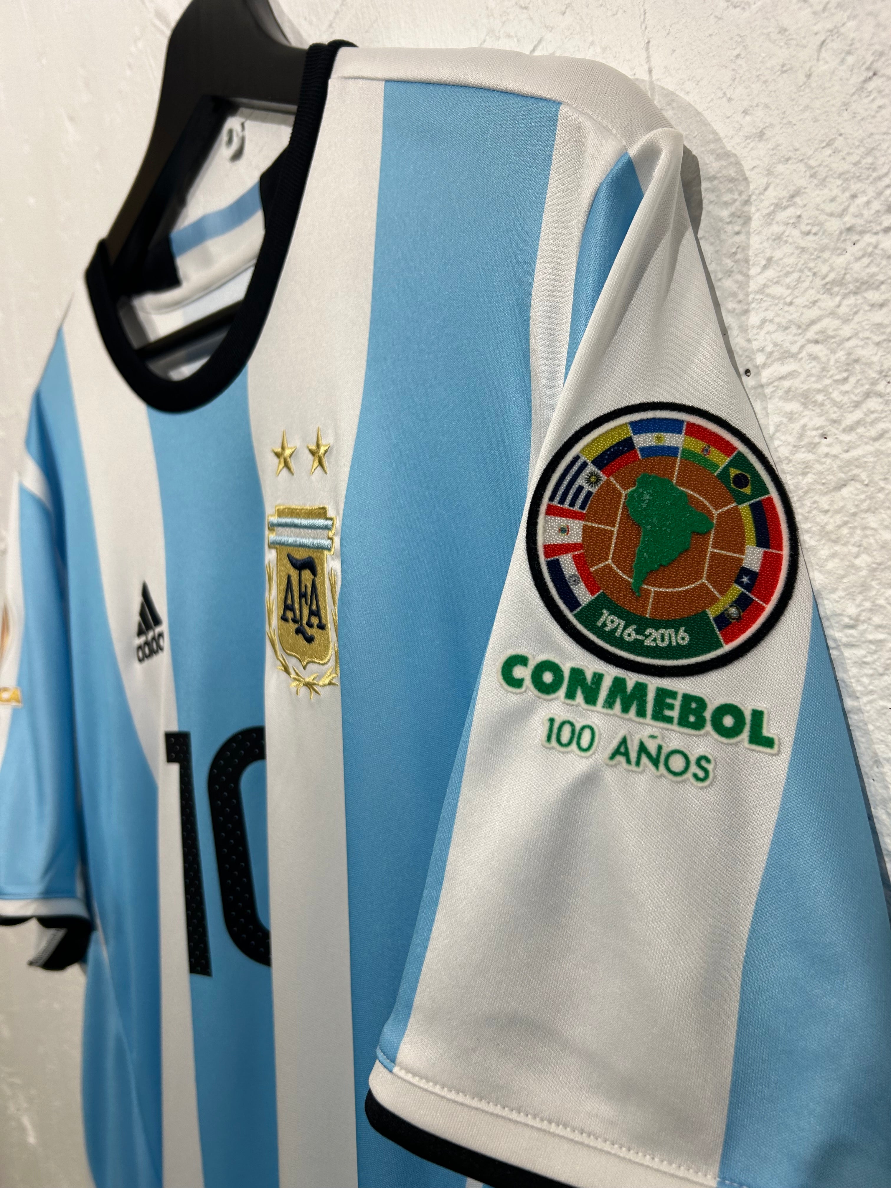 Adidas - Argentina 2016 Home Football Shirt 'MESSI'