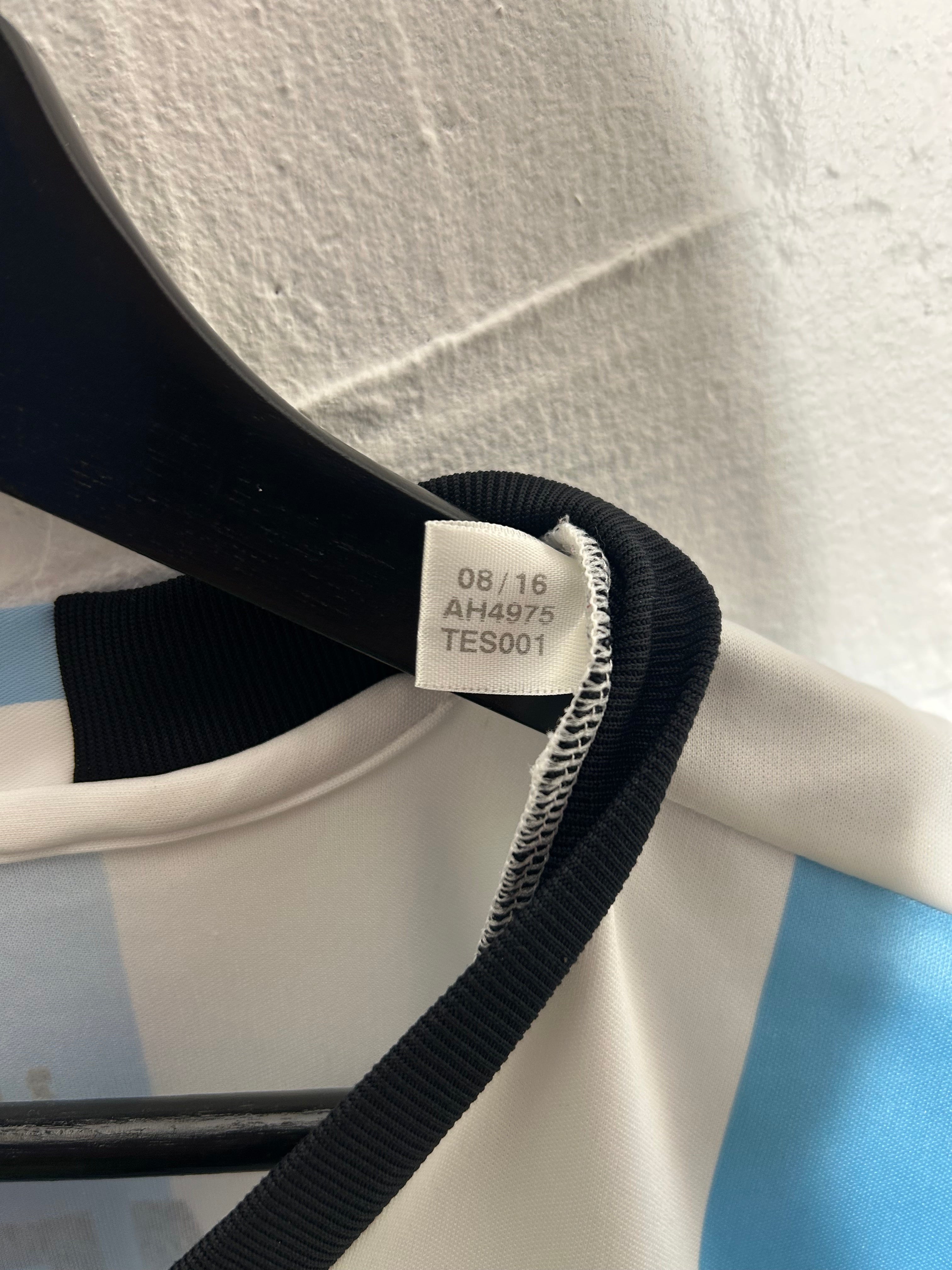 Adidas - Argentina 2016 Home Football Shirt 'MESSI'