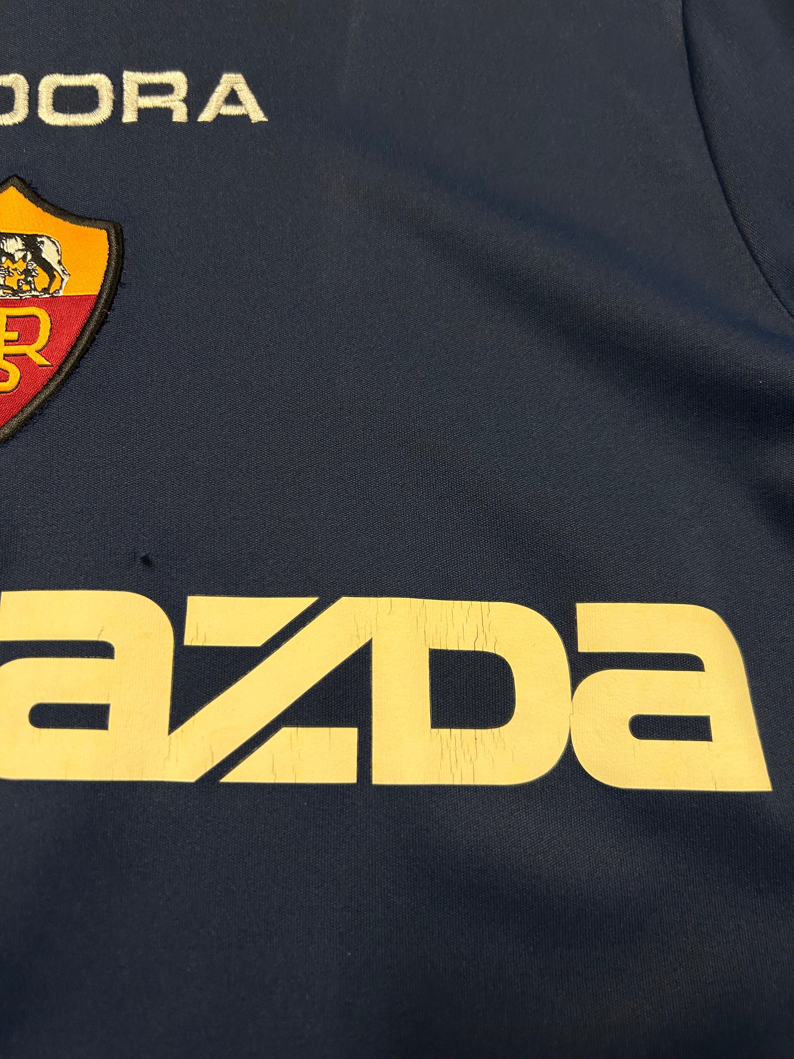 Diadora - AS Roma 2003/04 Fjerde Fodboldtrøje 'TOTTI'