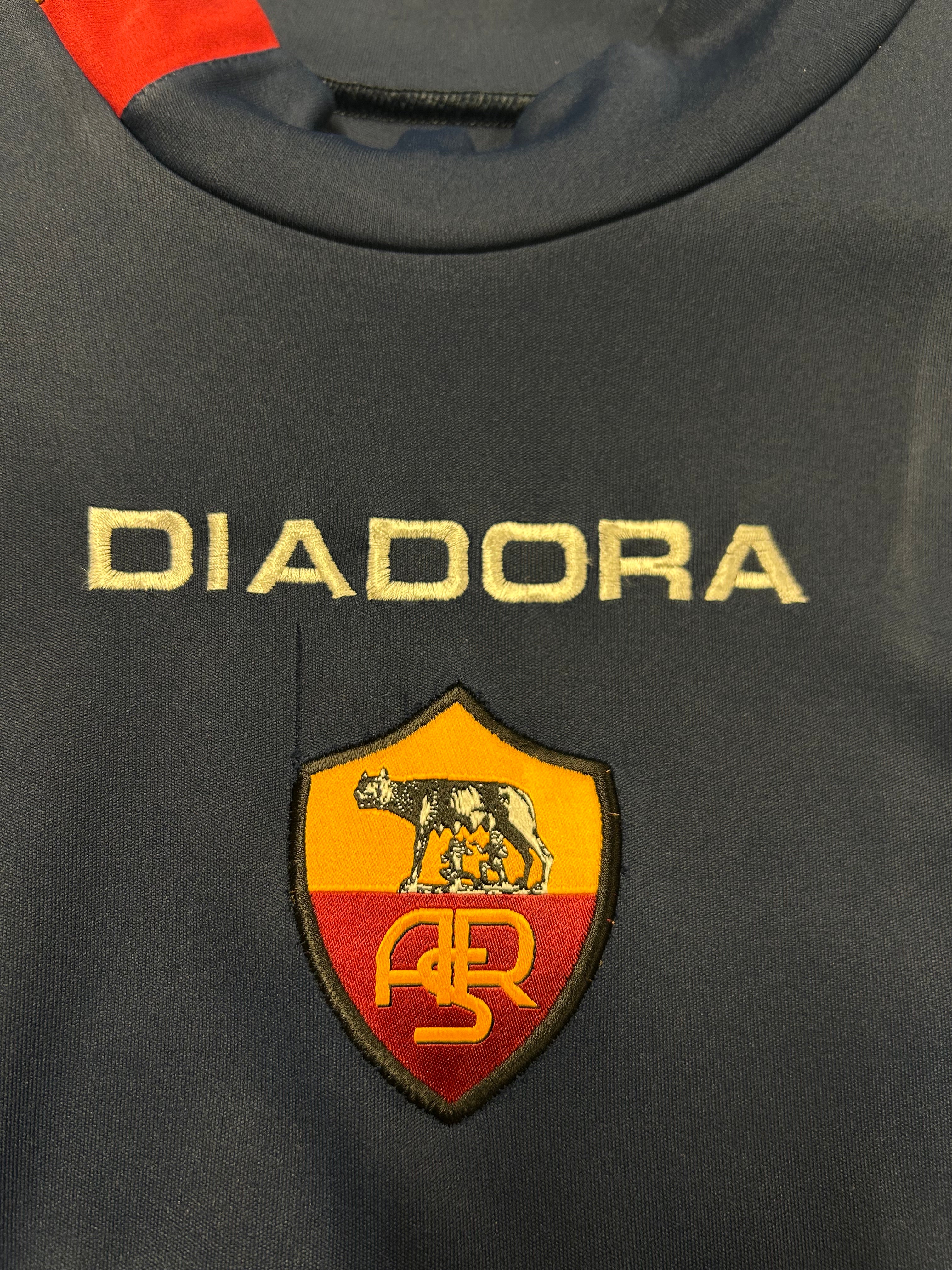 Diadora - AS Roma 2003/04 Fjerde Fodboldtrøje 'TOTTI'