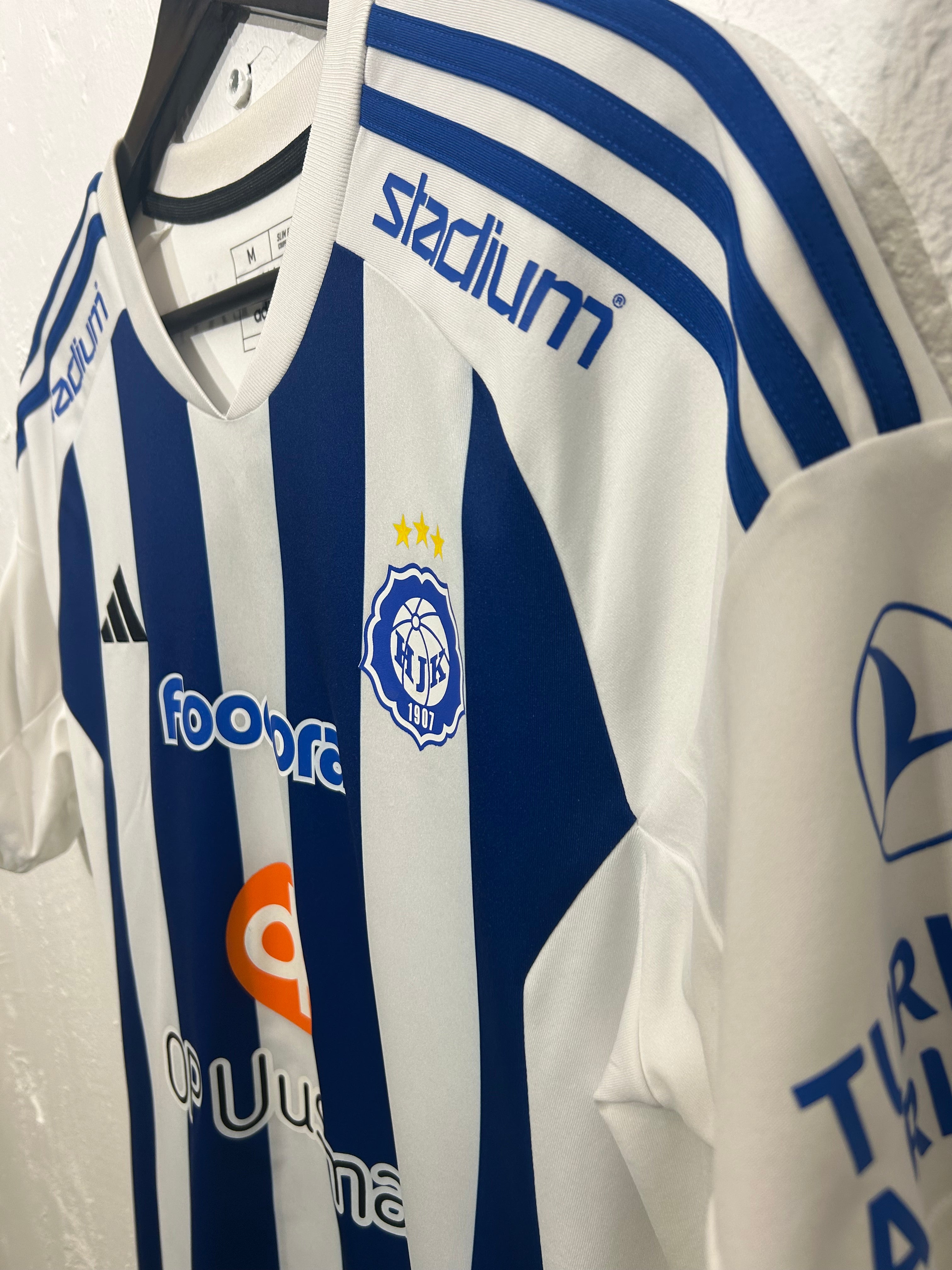 Adidas - HJK Helsinki 2024/25 Home Football Shirt Matchworn & Signed 'BENISSAN'