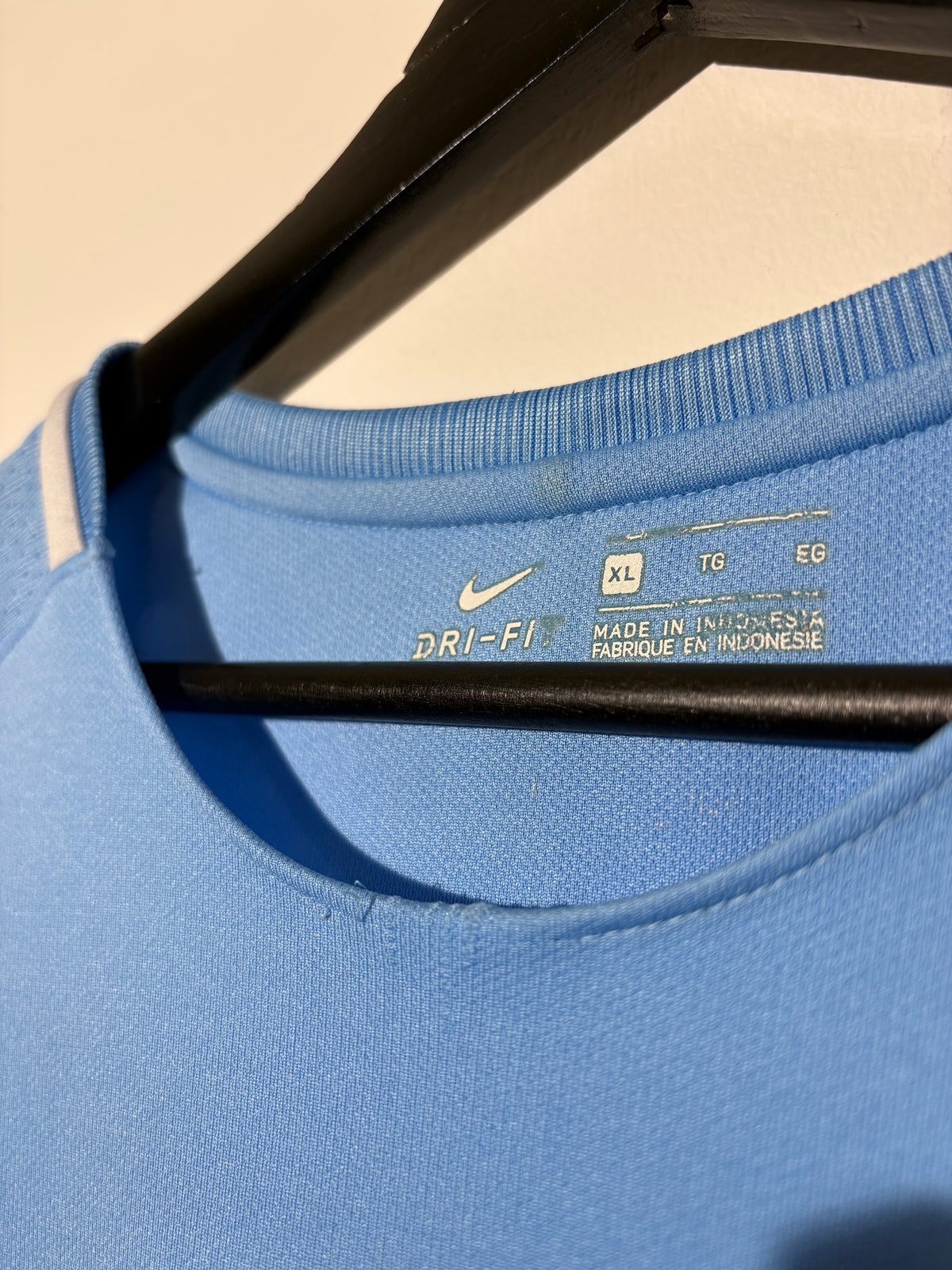 Nike - Manchester City 2017/18 Home Football Shirt 'KUN AGUERO'
