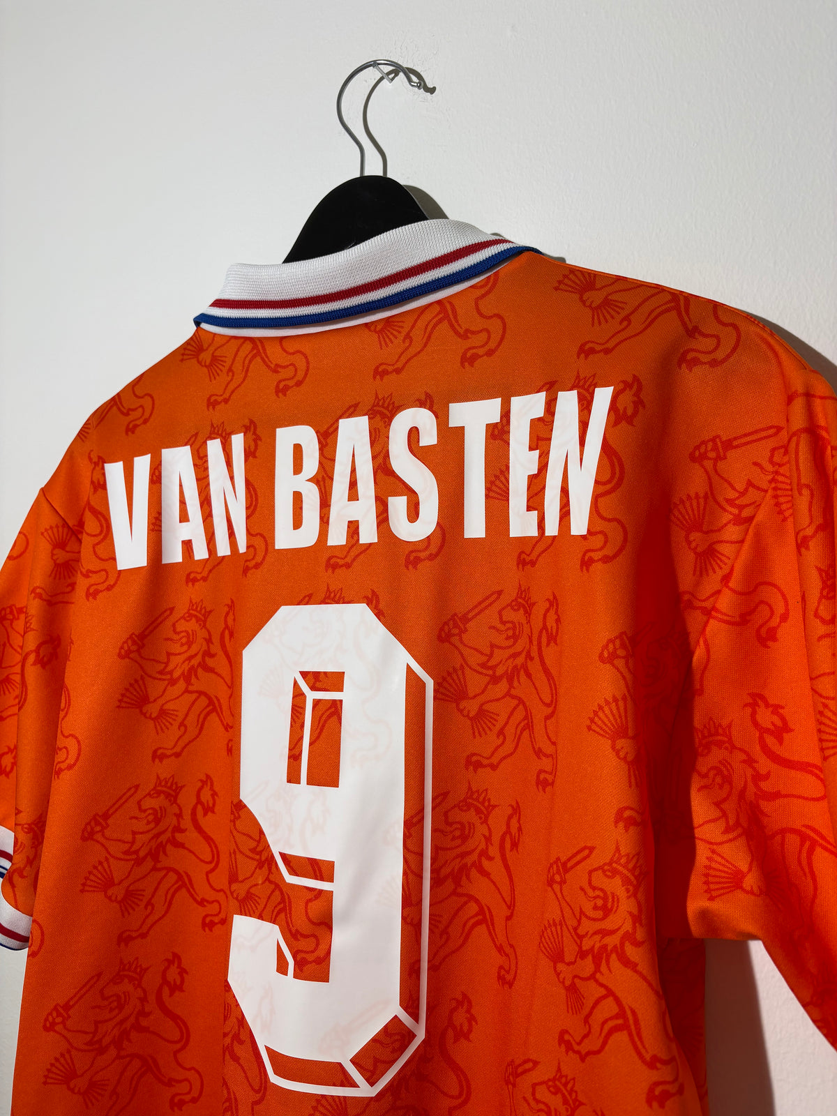 Lotto - Nederländerna 1994 hemmafotbollströja 'VAN BASTEN'