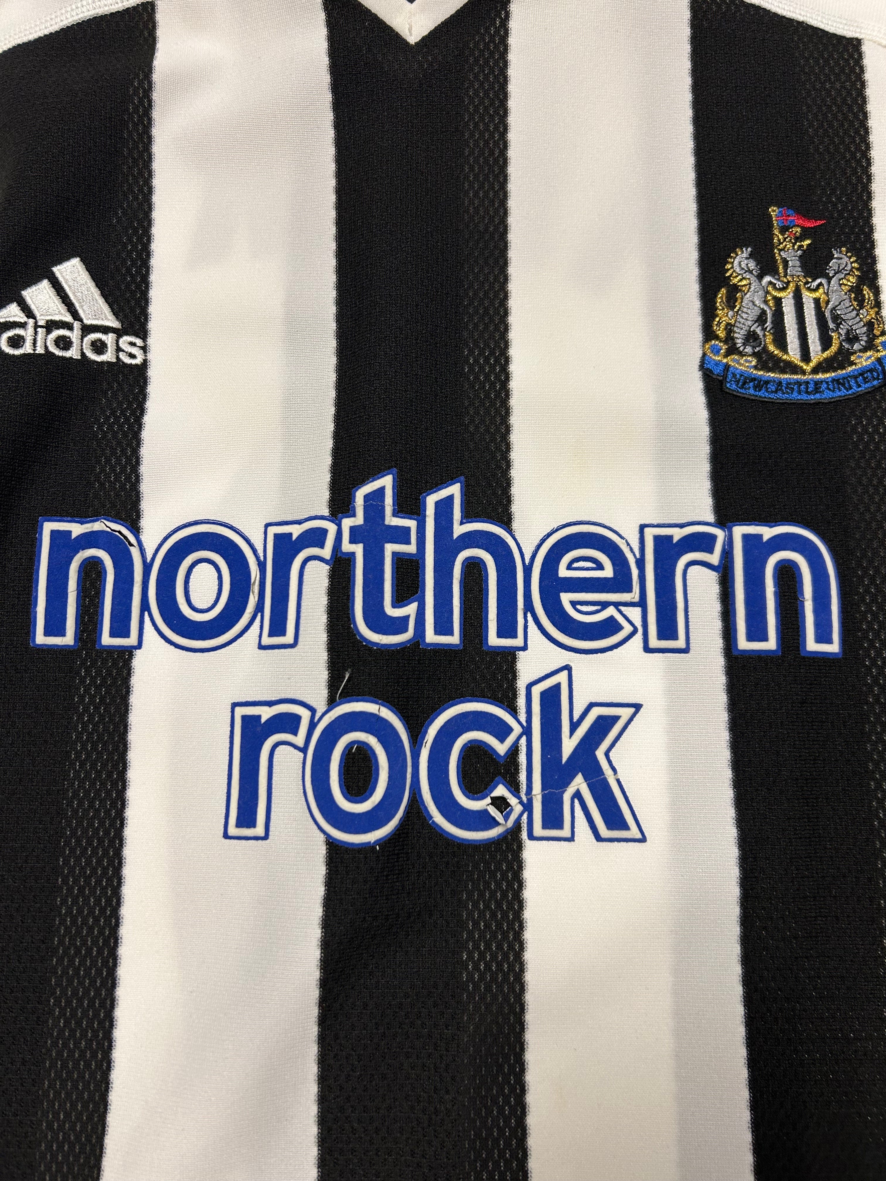 Adidas - Newcastle United 2003/05 Home Football Shirt 'SHEARER'
