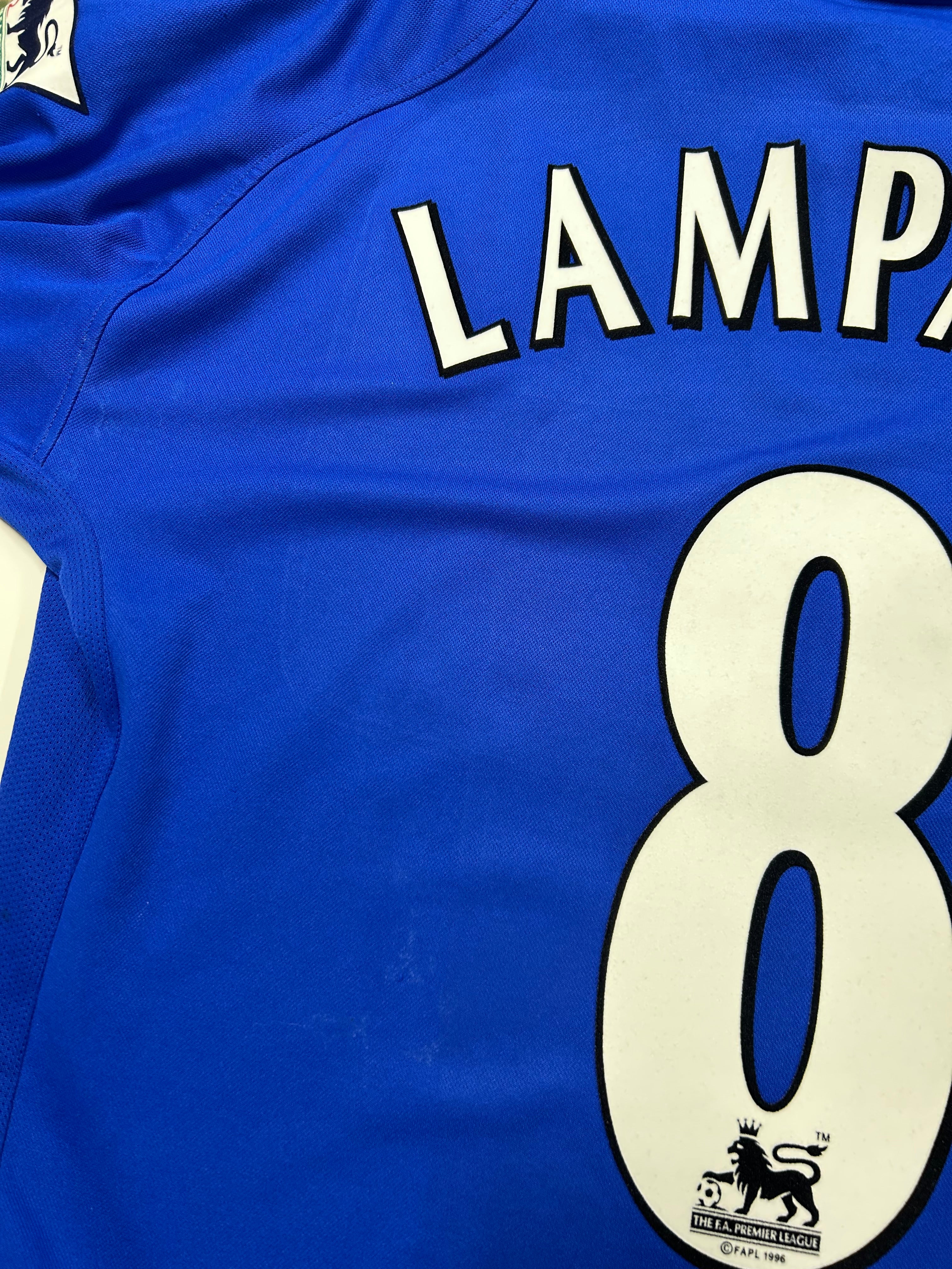 Umbro - Chelsea FC 2001/03 Home Football Shirt 'LAMPARD'