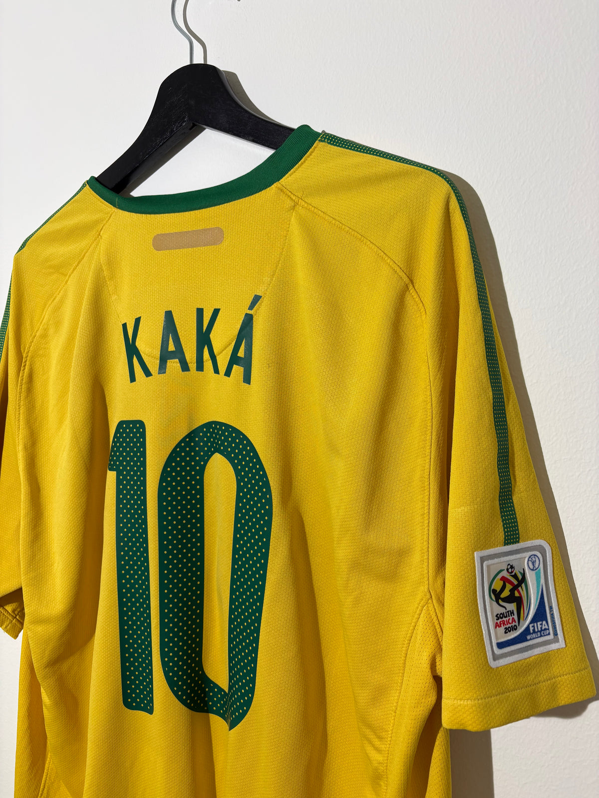 Nike - Brazil 2010 Home Football Shirt 'KAKÁ'