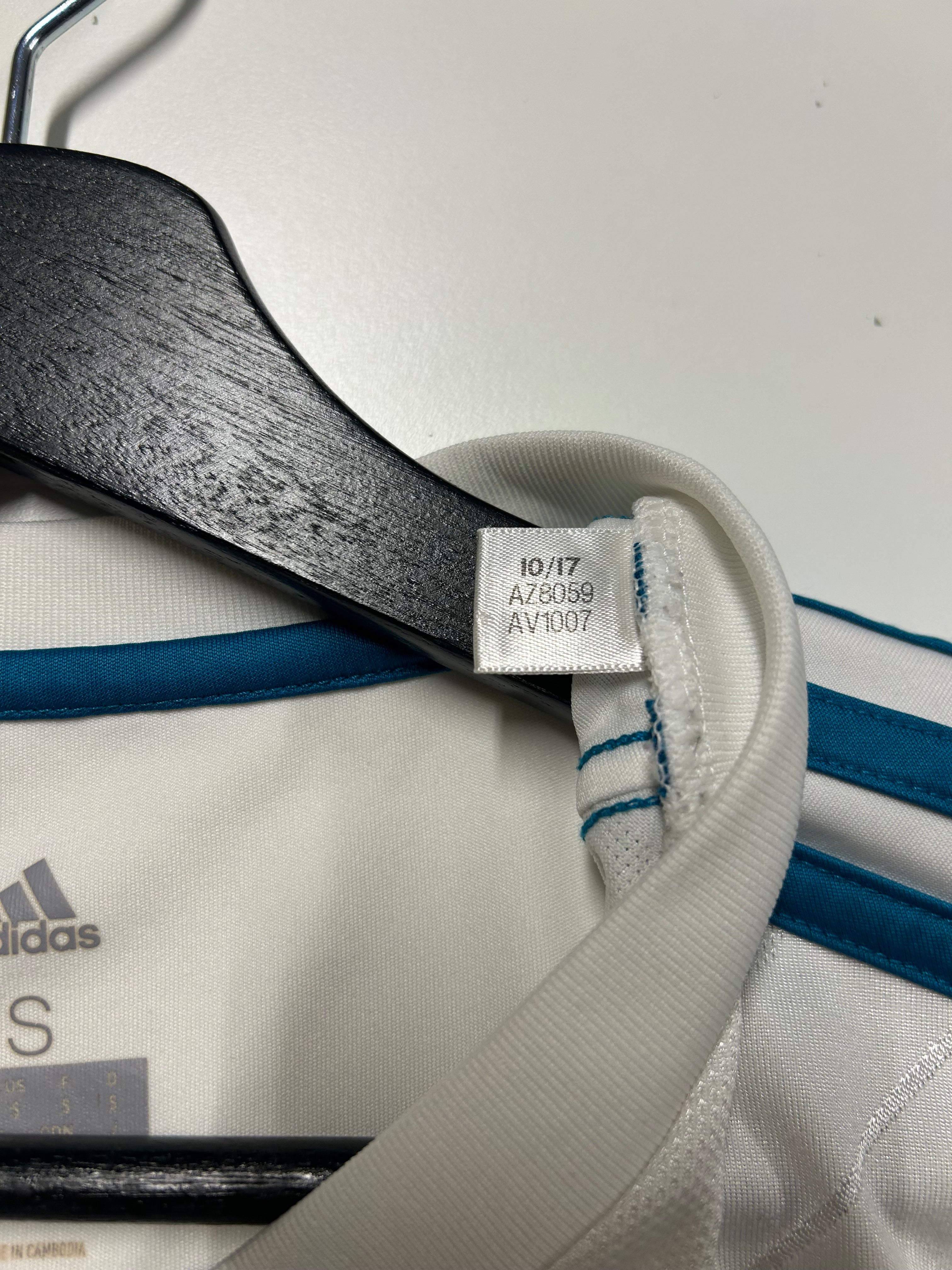 Adidas - Real Madrid 2017/18 Home Football Shirt 'RONALDO'