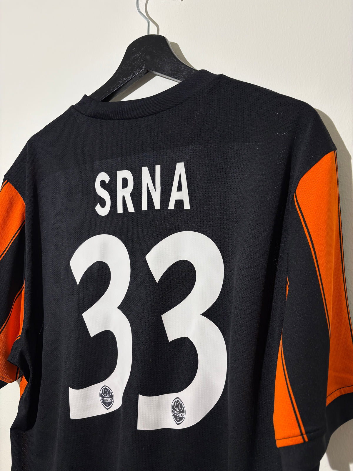 Nike - Shakhtar Donetsk 2009/11 Home Football Shirt 'SRNA' Player Issue