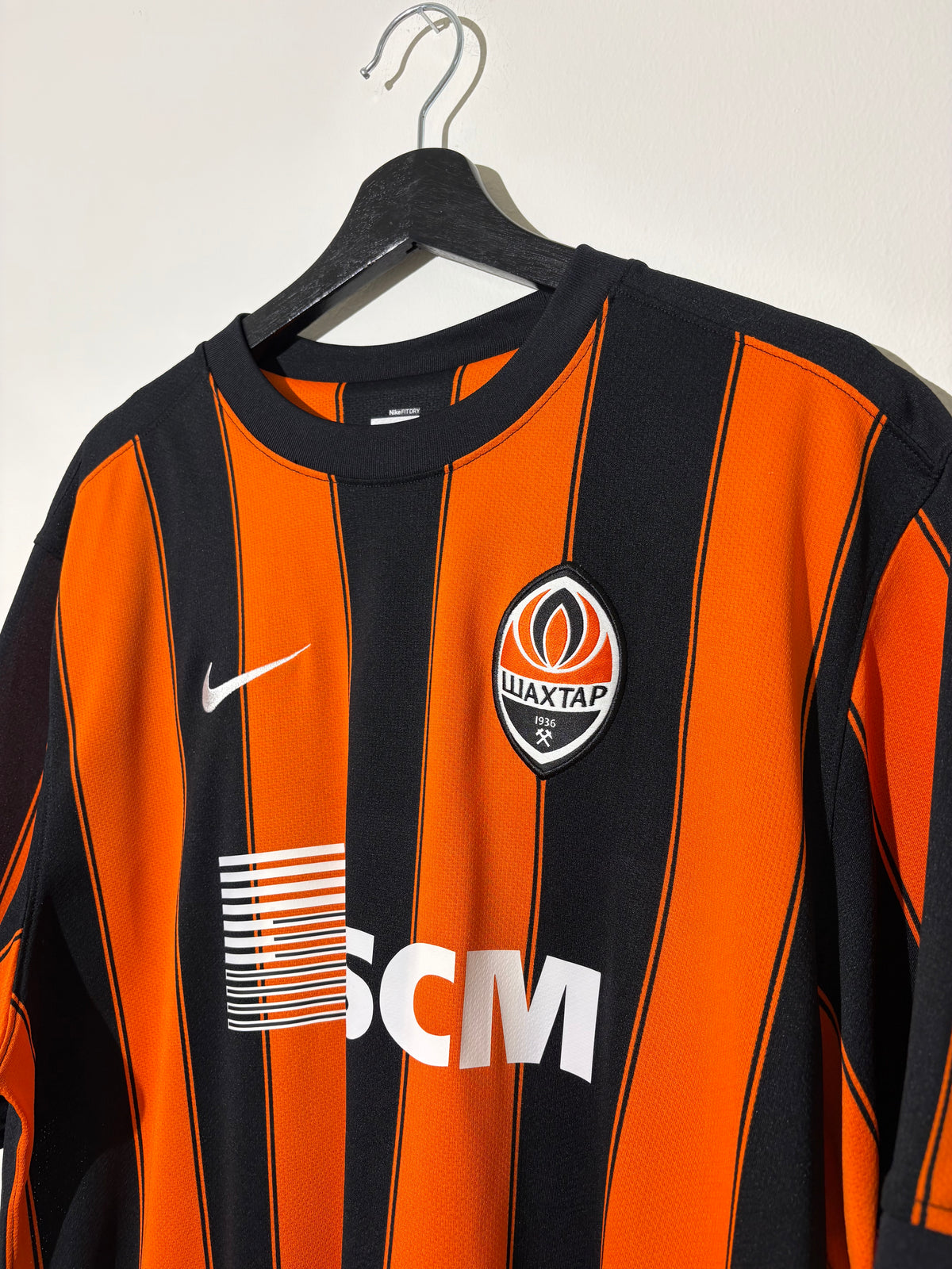 Nike - Shakhtar Donetsk 2009/11 Home Football Shirt 'SRNA' Player Issue