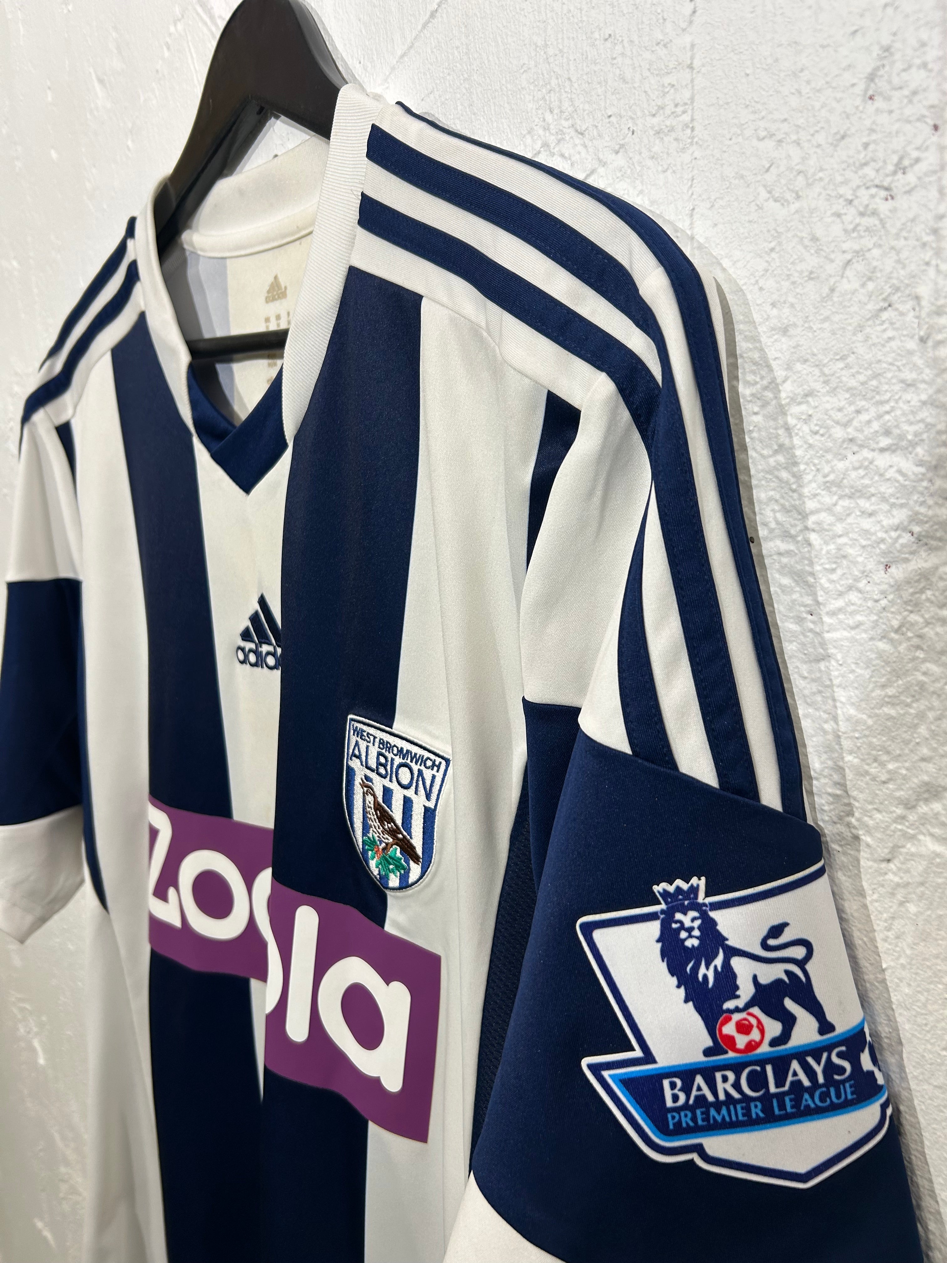 Adidas - West Bromwich Albion 2013/14 Home Football Shirt 'ROSENBERG'