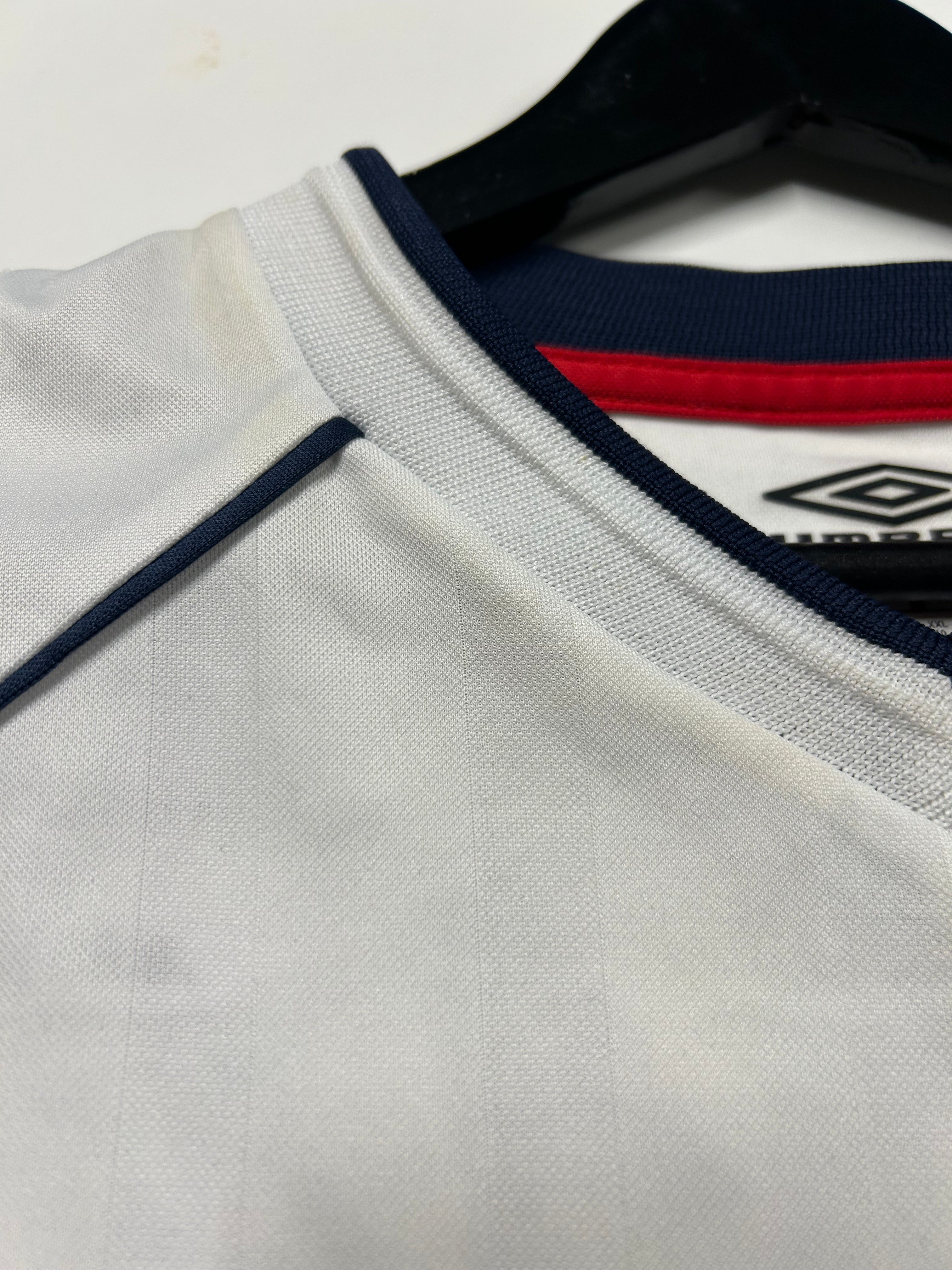Umbro - England 2002 Home Football Shirt 'BECKHAM'