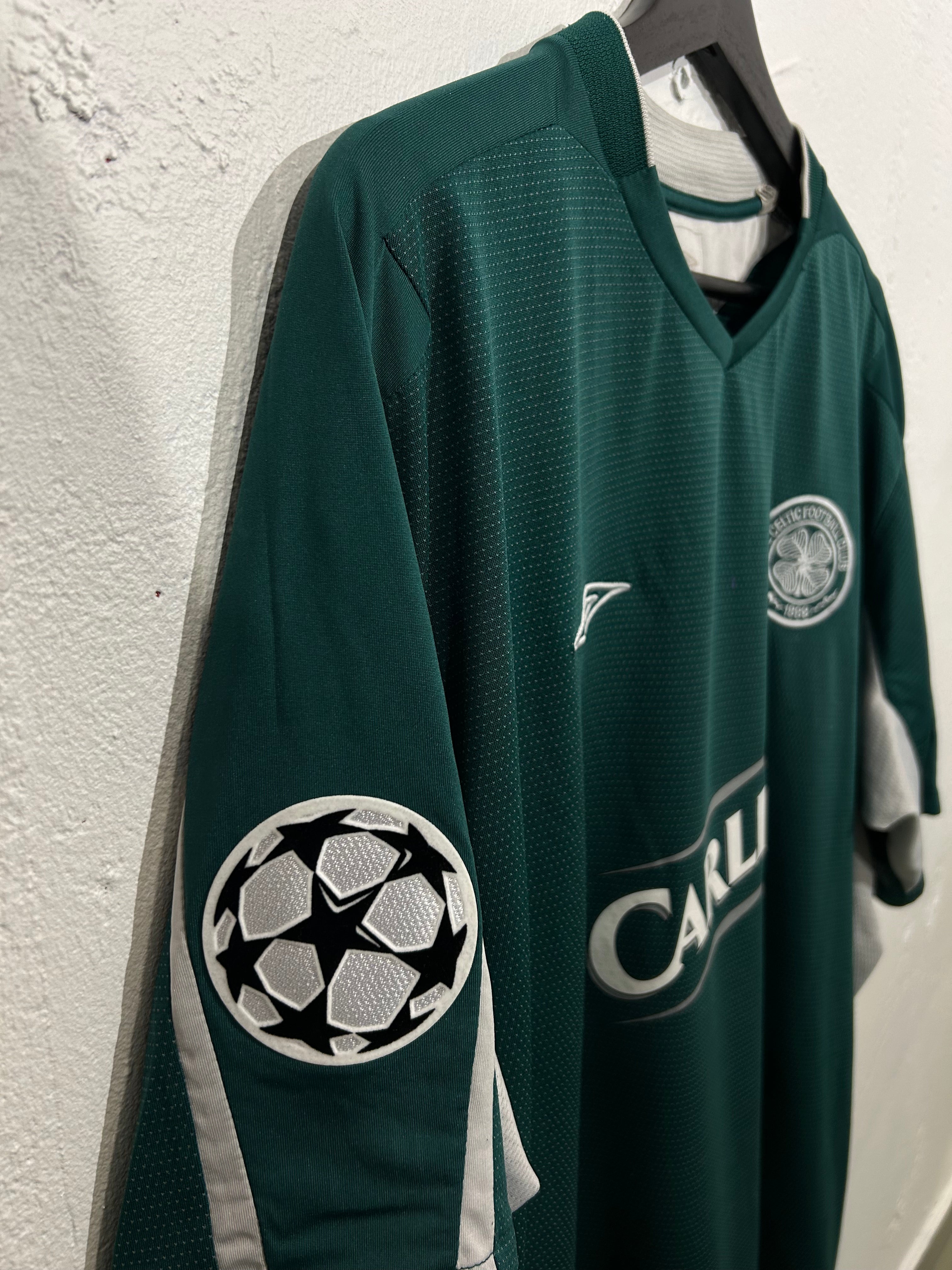 Umbro - Celtic FC 2004/05 Away Football Shirt 'JUNINHO'