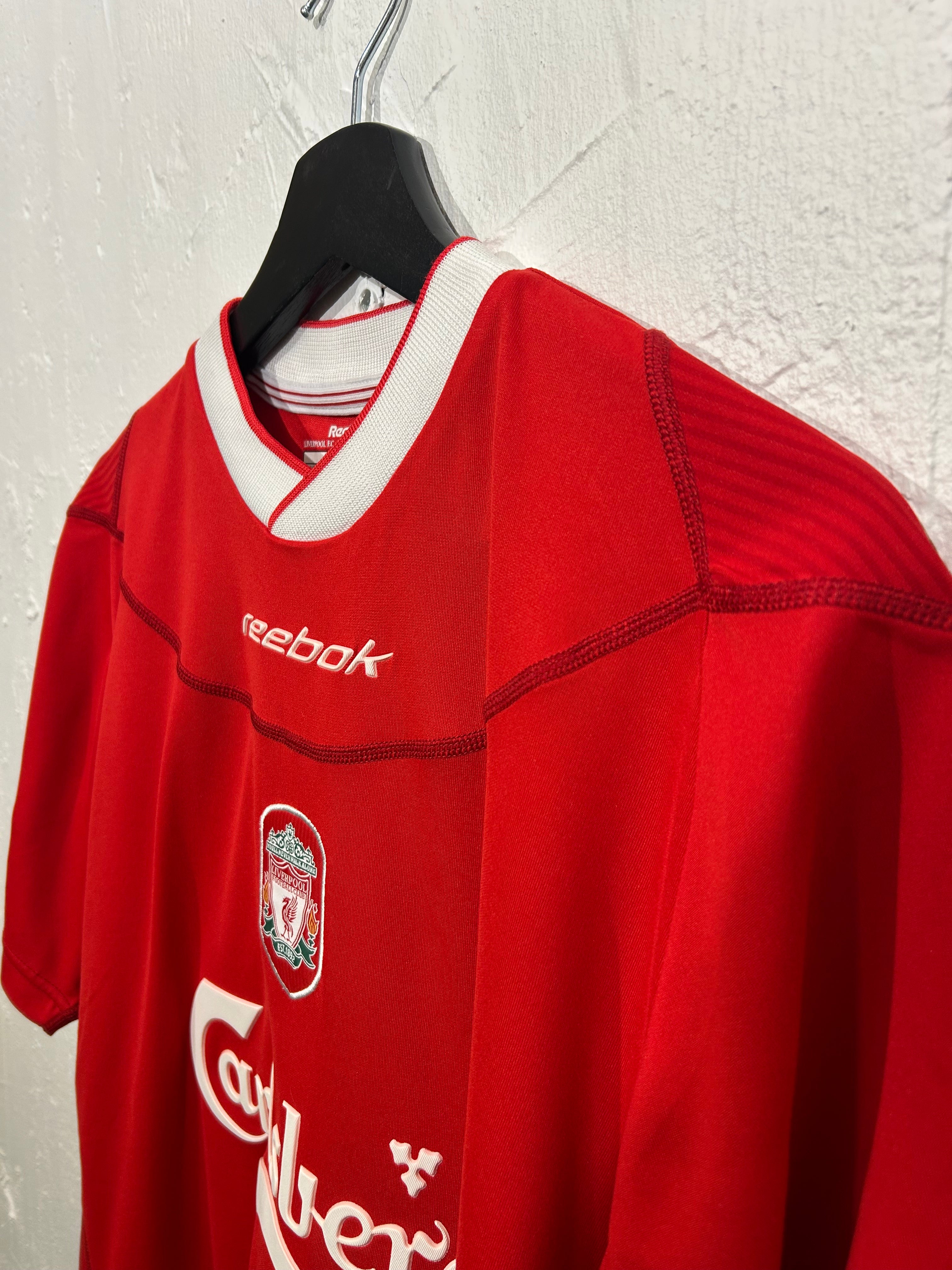 Reebok - Liverpool FC 2002/04 Home Football Shirt 'GERRARD'