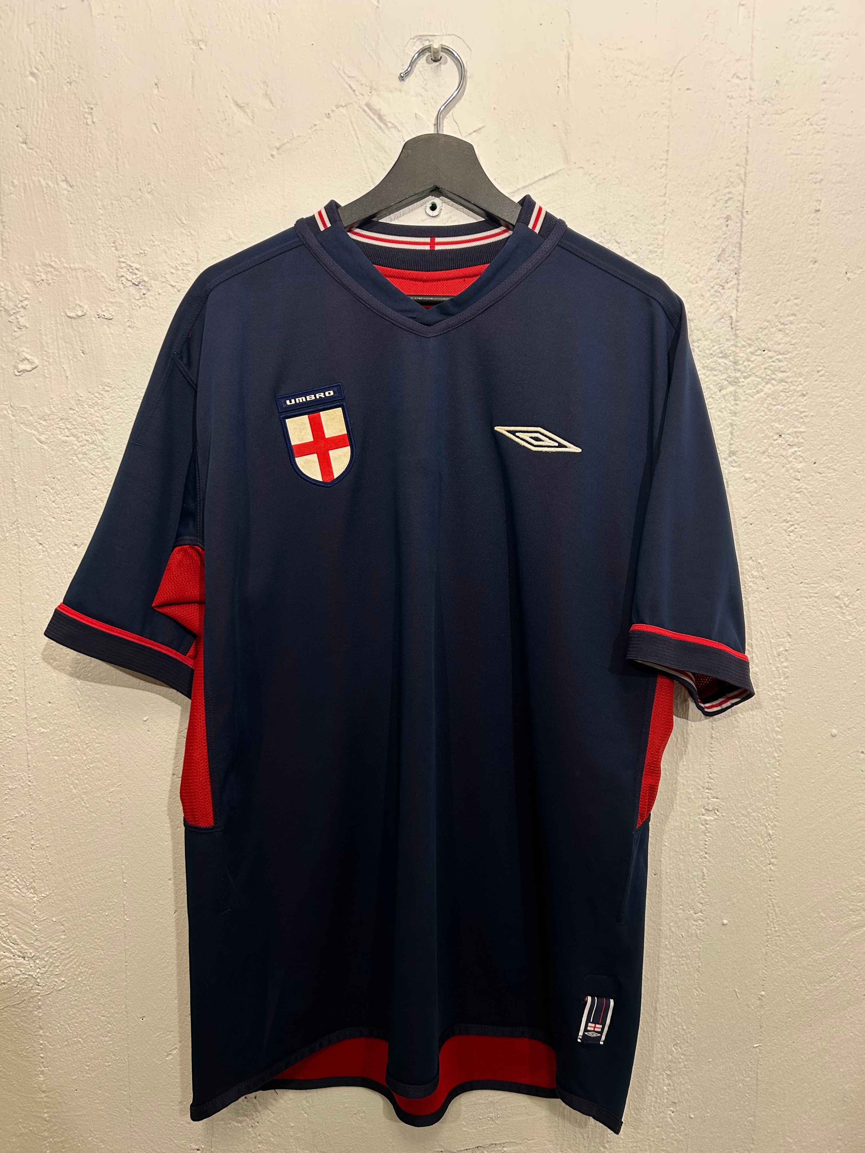 Umbro - England 2002 Udebanetrøje 'BECKHAM'
