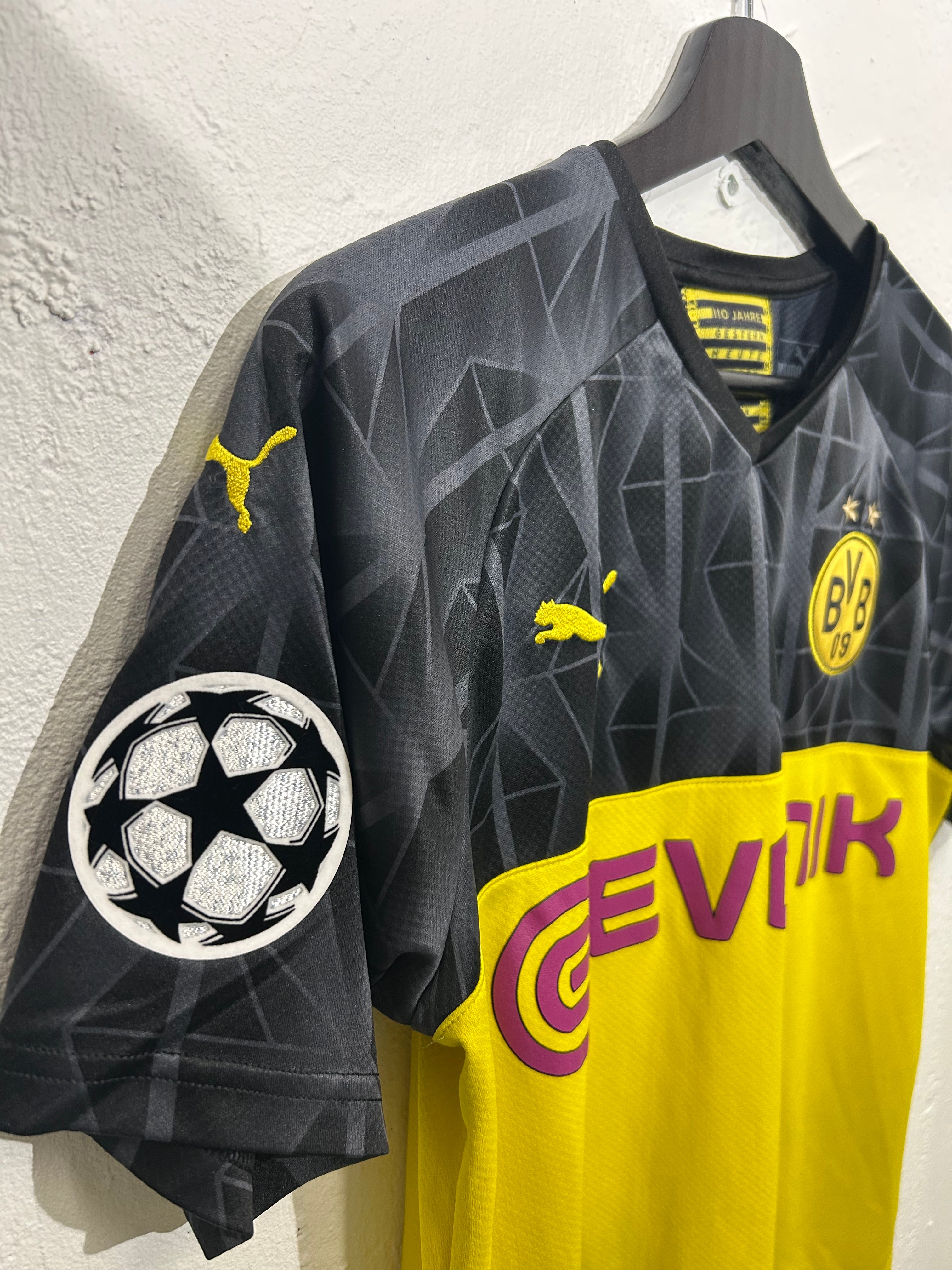 Puma - Borussia Dortmund 2019/20 Cup-version Hjemmefodboldtrøje 'HAALAND'