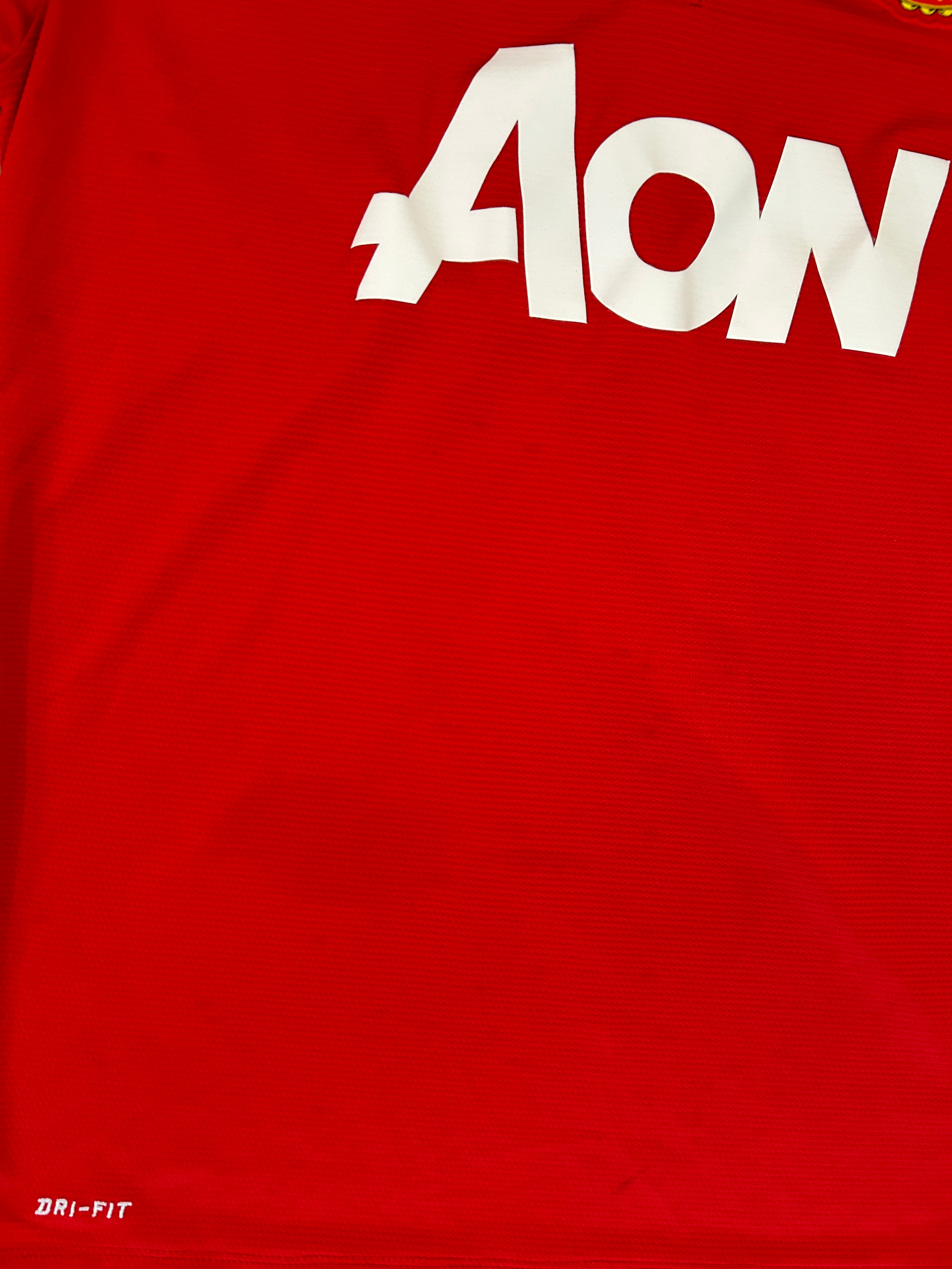 Nike - Manchester United 2013/14 Home Football Shirt 'FELLAINI'