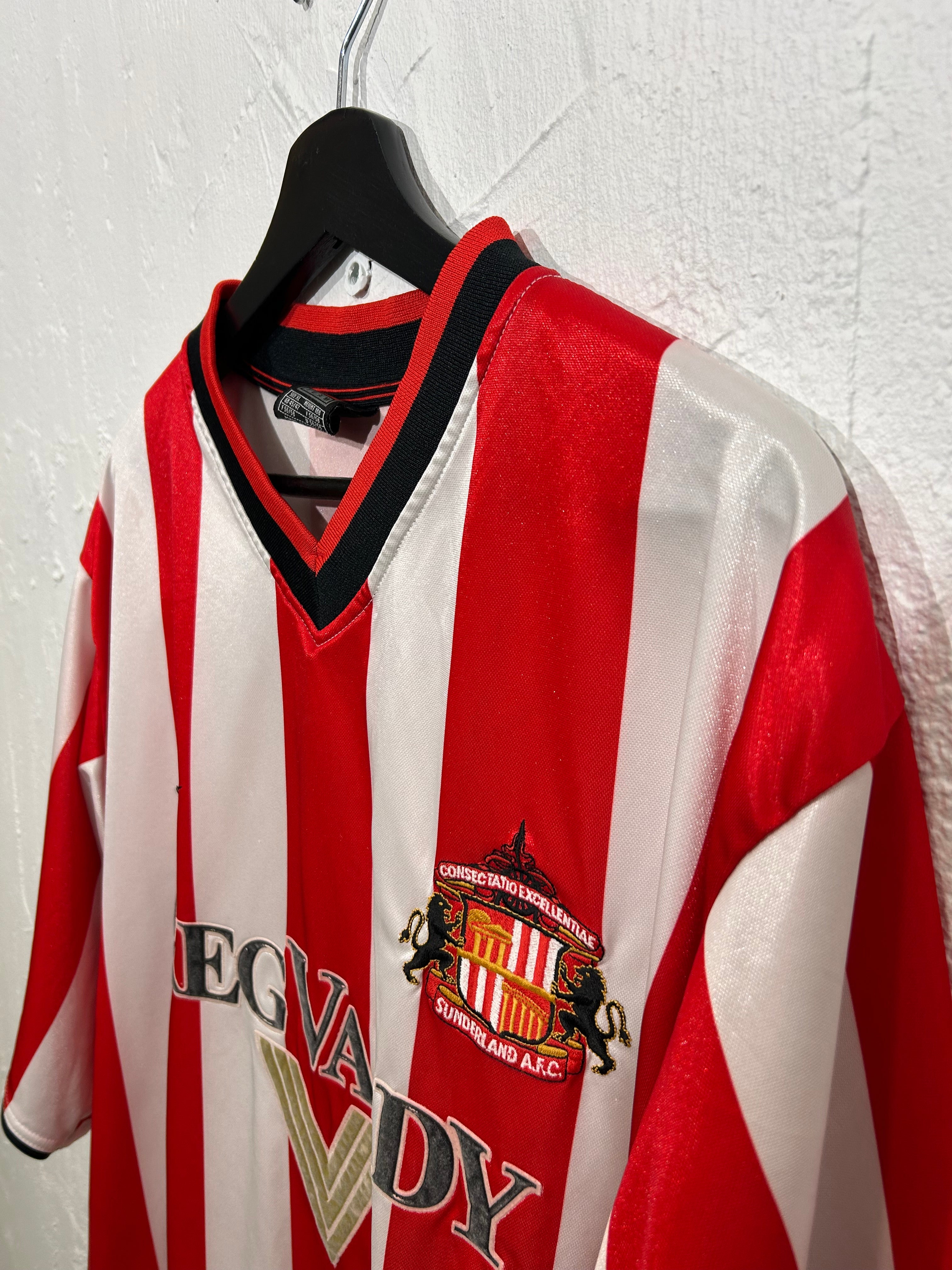 Nike - Sunderland 2000/01 Home Football Shirt 'SCHWARZ'