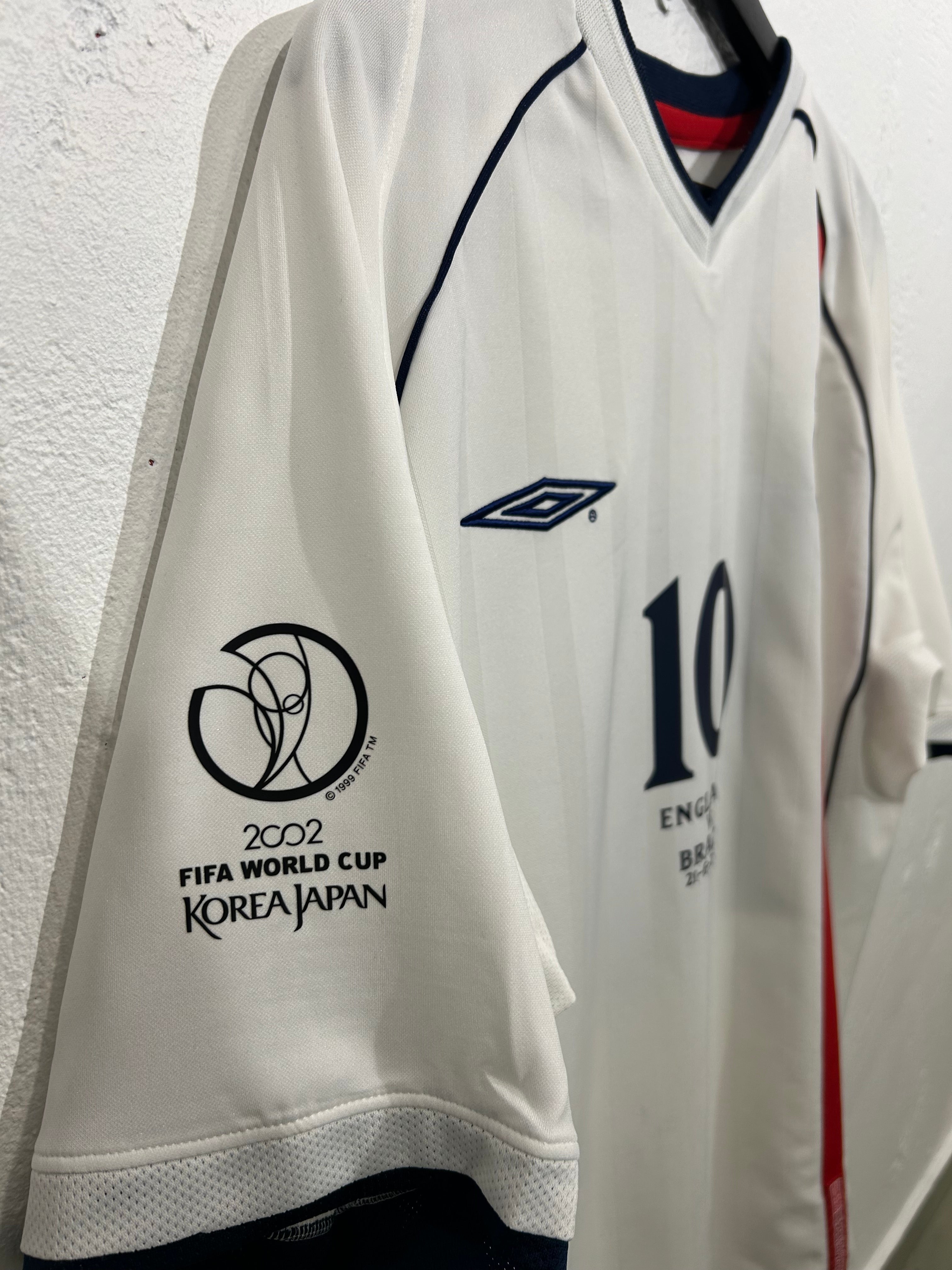 Umbro - England 2002 Home Football Shirt 'OWEN'