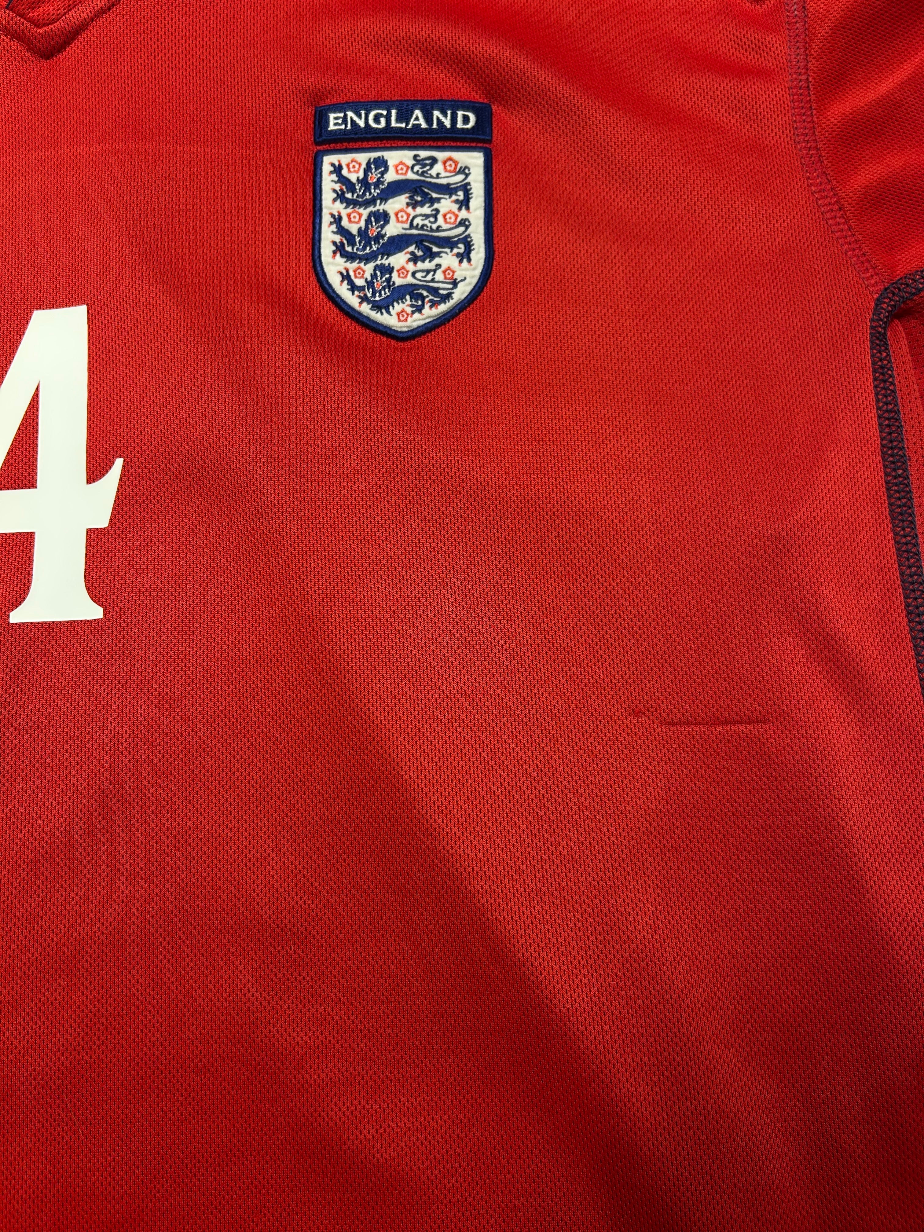 Umbro - England 2002 Away Football Shirt 'GERRARD'