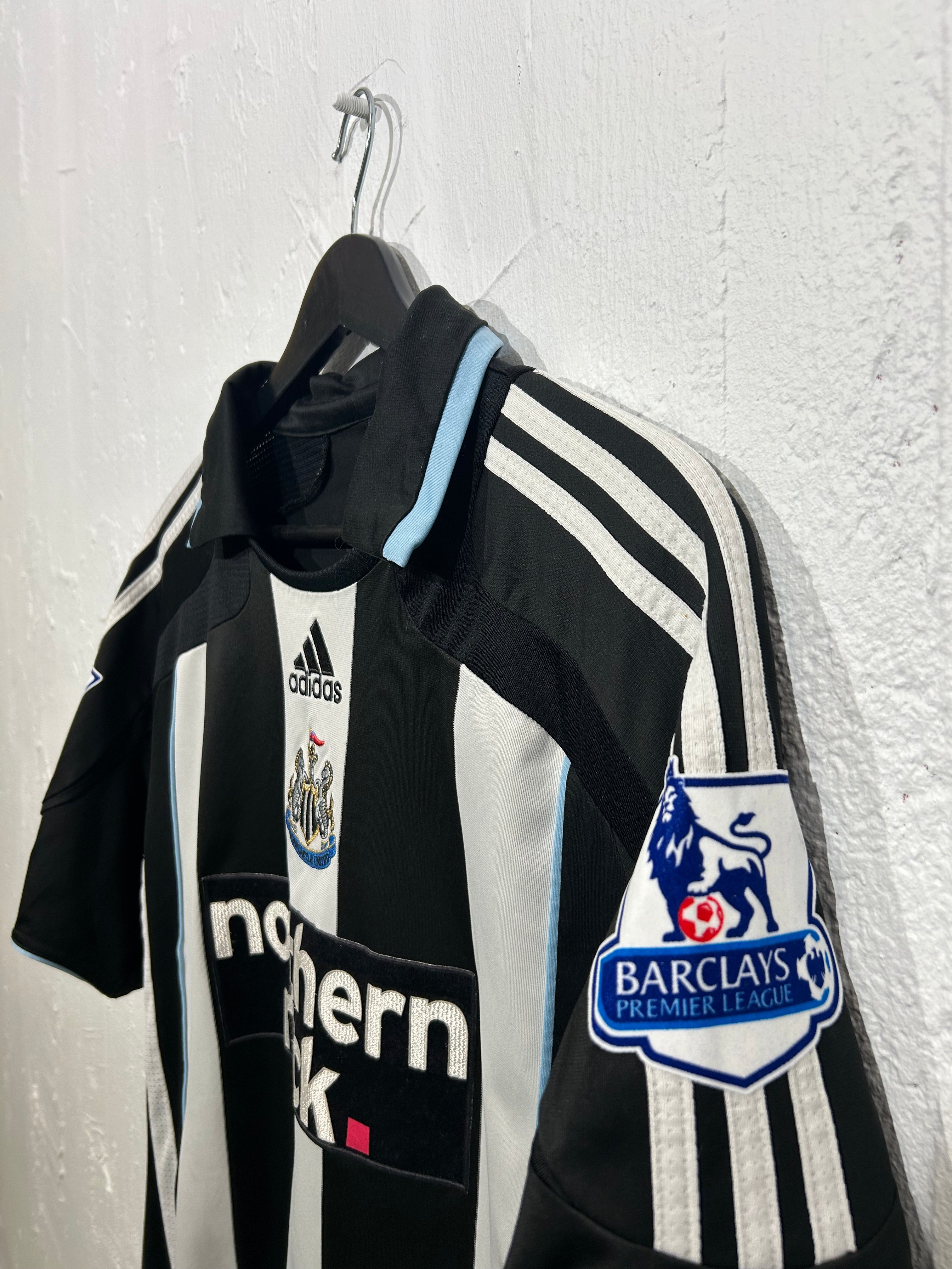 Adidas - Newcastle United 2007/09 Home Football Shirt 'MARTINS'
