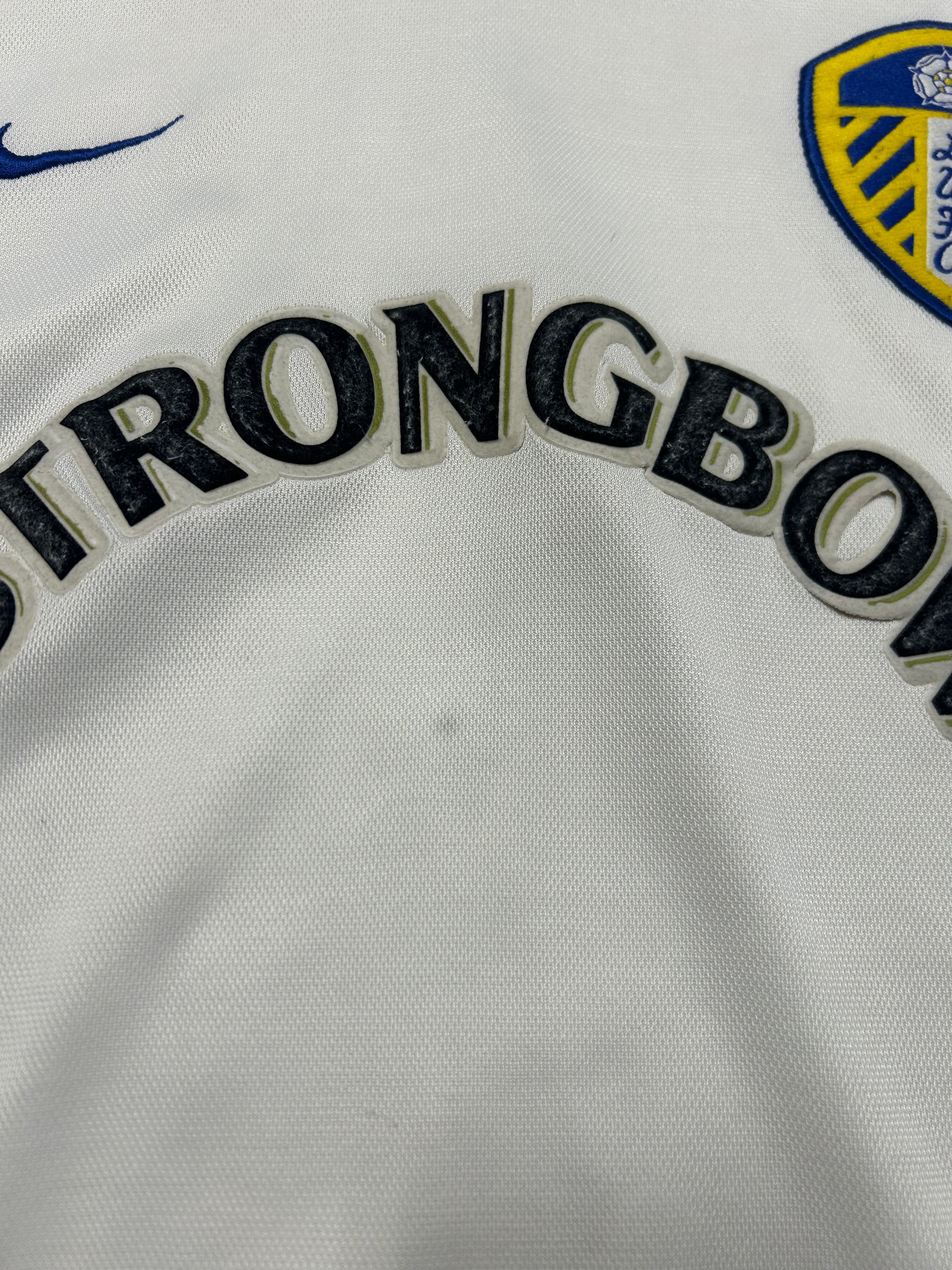 Nike - Leeds United 2000/02 Home Football Shirt 'VIDUKA'