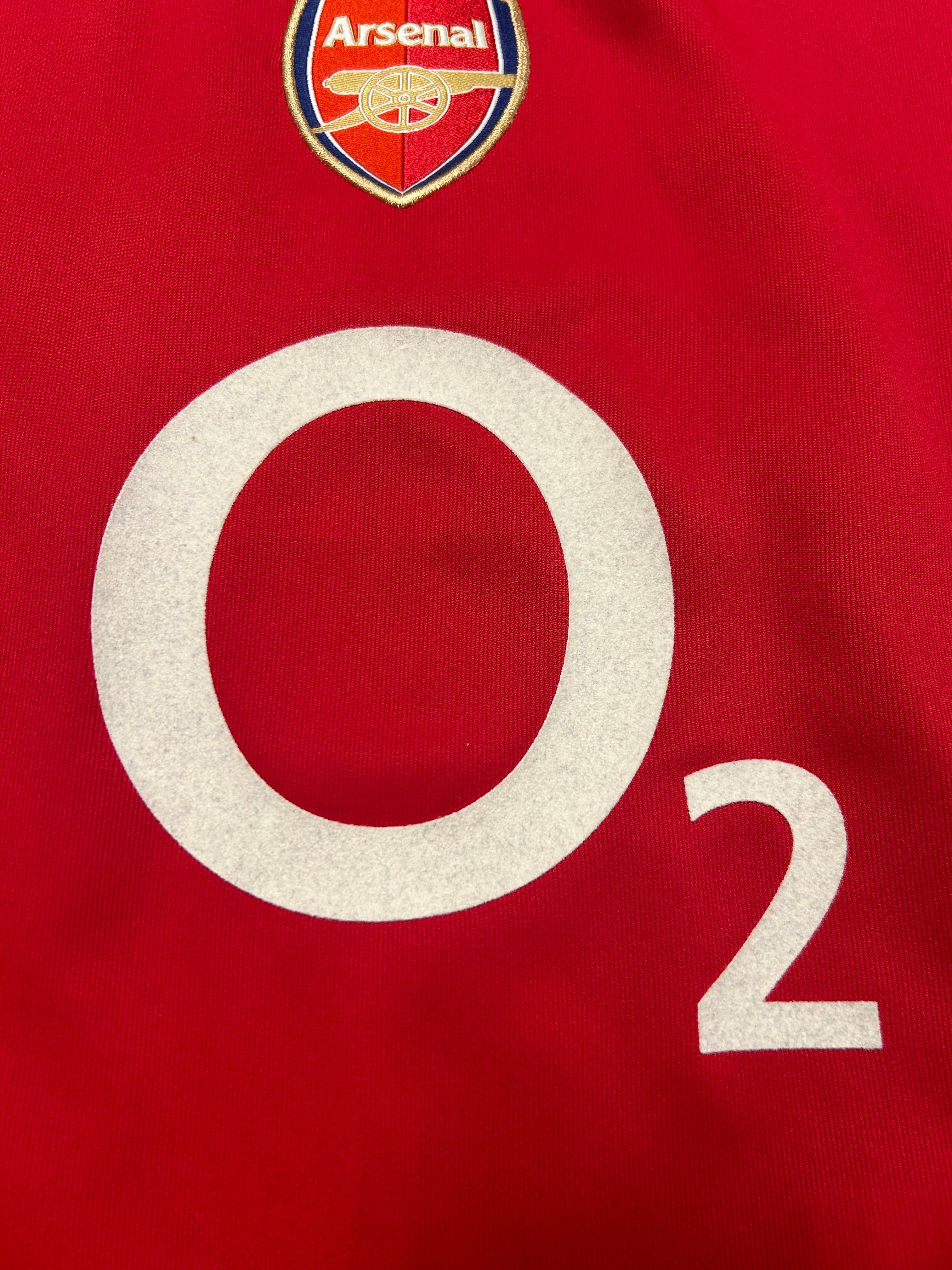 Nike - Arsenal FC 2004/05 Home Football Shirt 'HENRY'