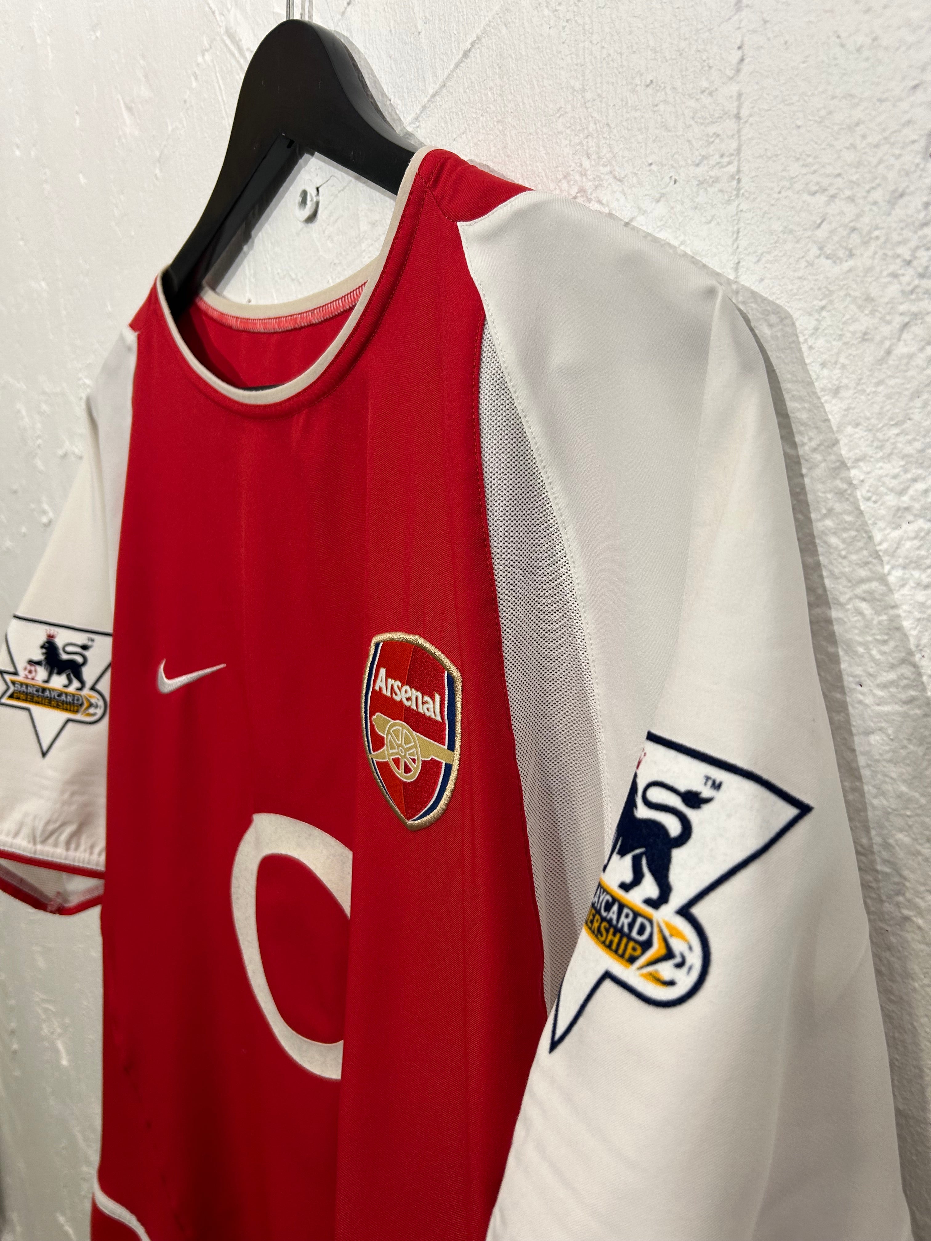 Nike - Arsenal FC 2002/04 Home Football Shirt 'VIEIRA'