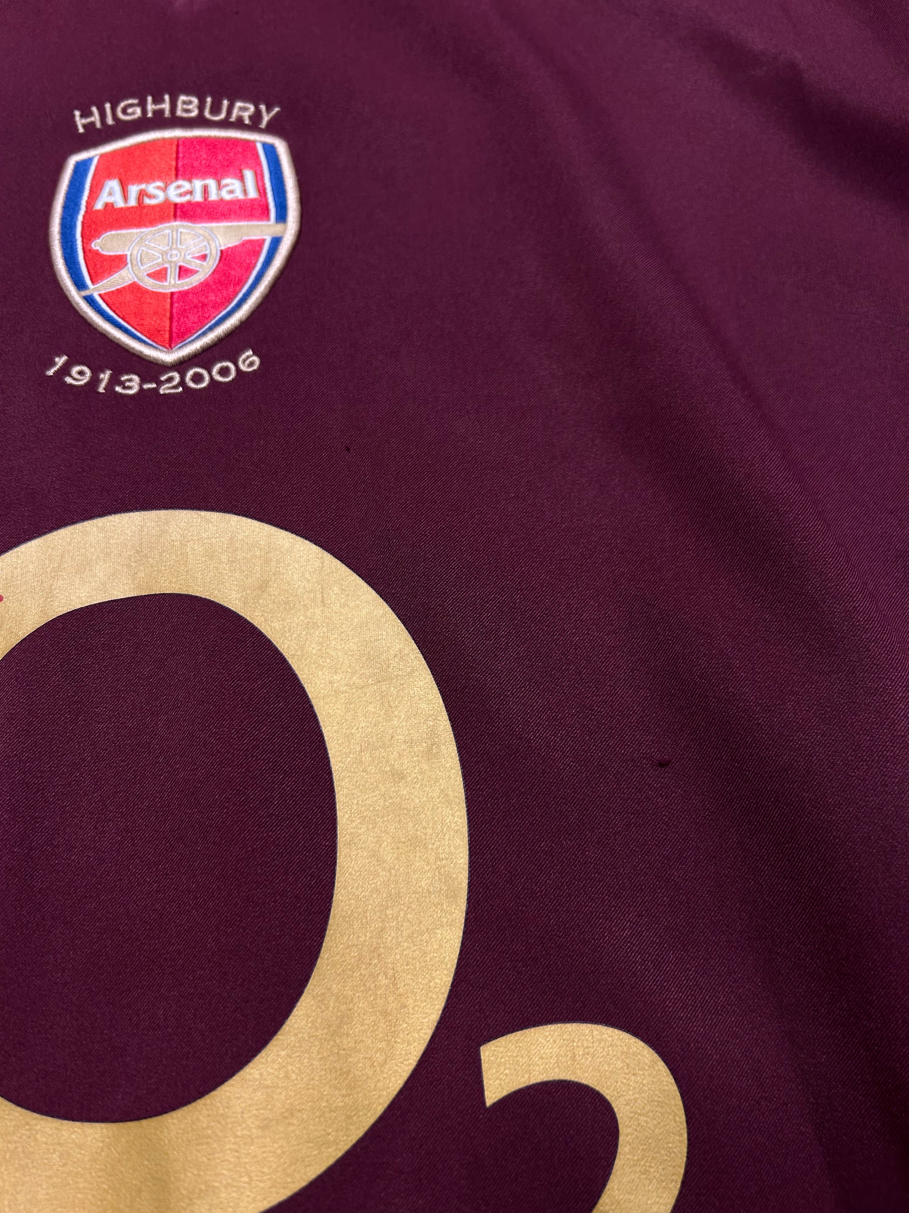 Nike - Arsenal FC 2005/06 Hjemmebanetrøje 'HENRY'