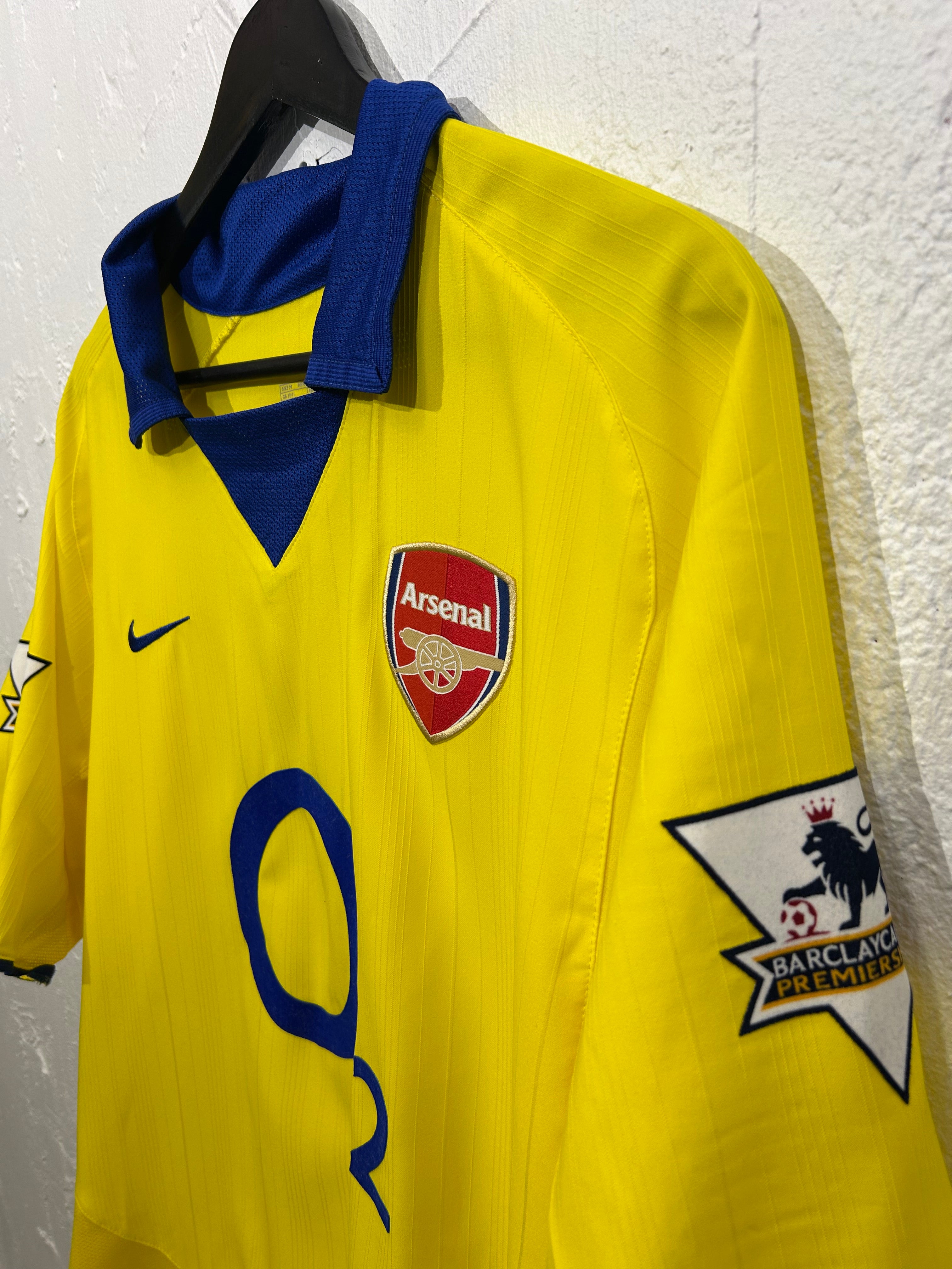 Nike - Arsenal FC 2003/04 Away Football Shirt 'HENRY'