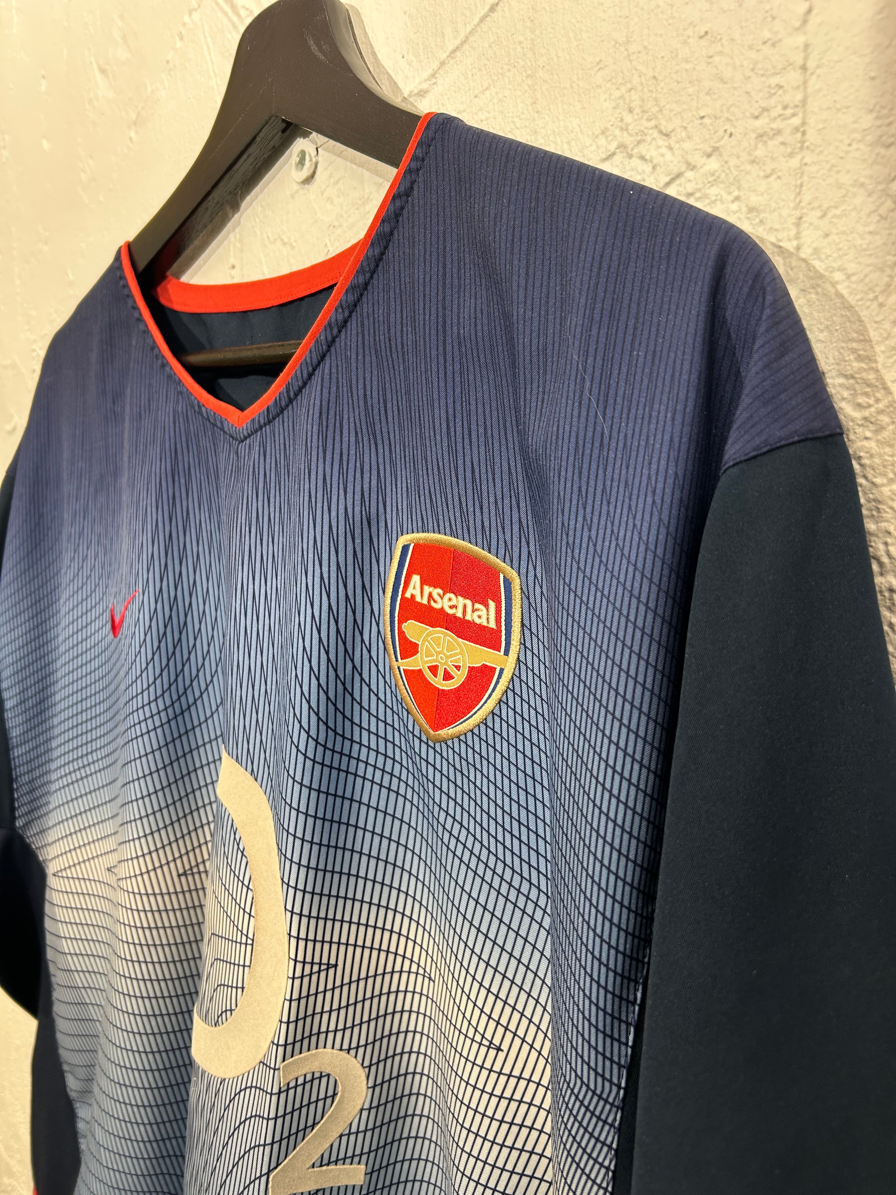 Nike - Arsenal FC 2002/03 Away Football Shirt 'VIEIRA'