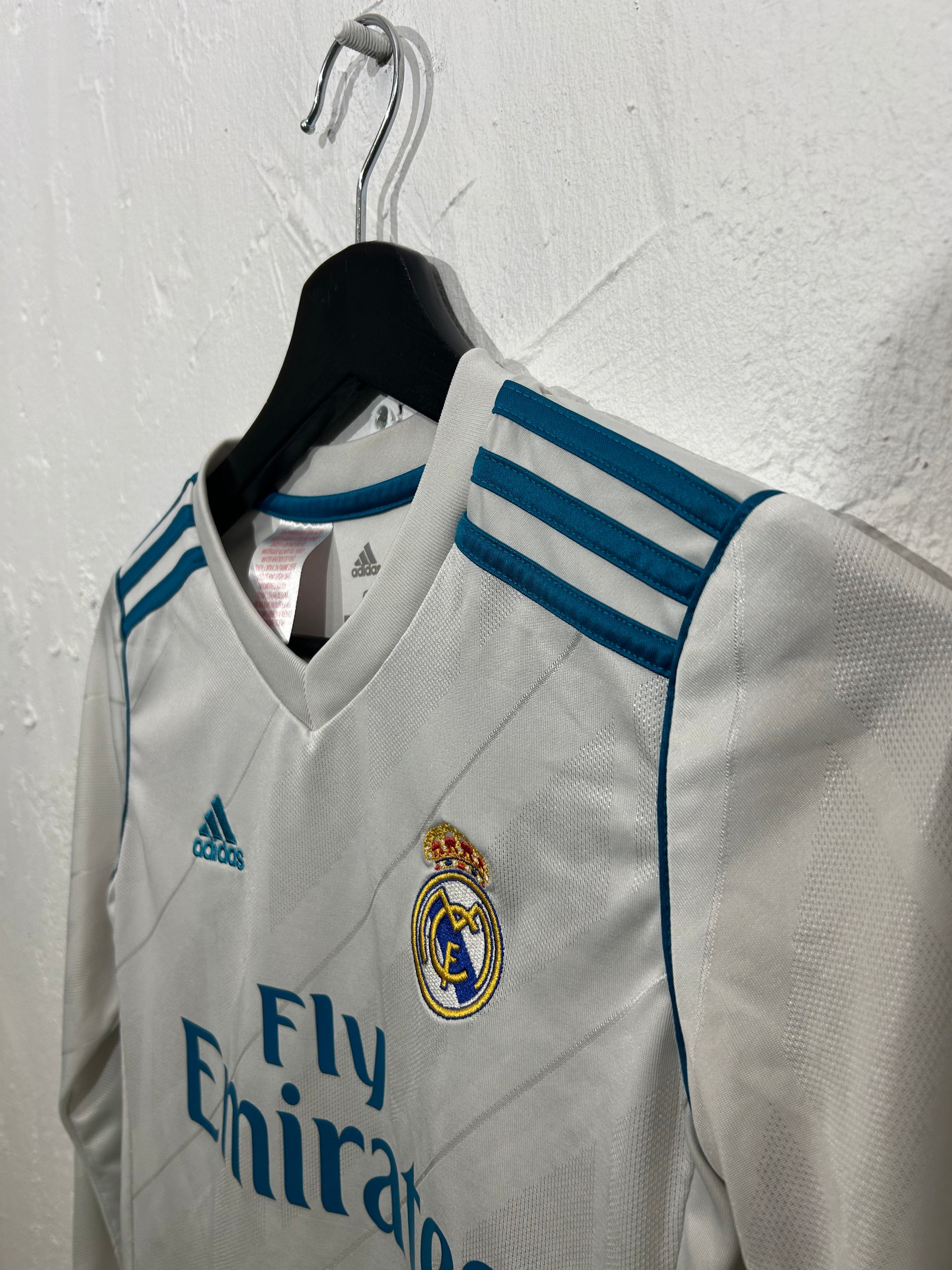 Adidas - Real Madrid 2017/18 Langærmet Hjemmebanetrøje 'RONALDO'