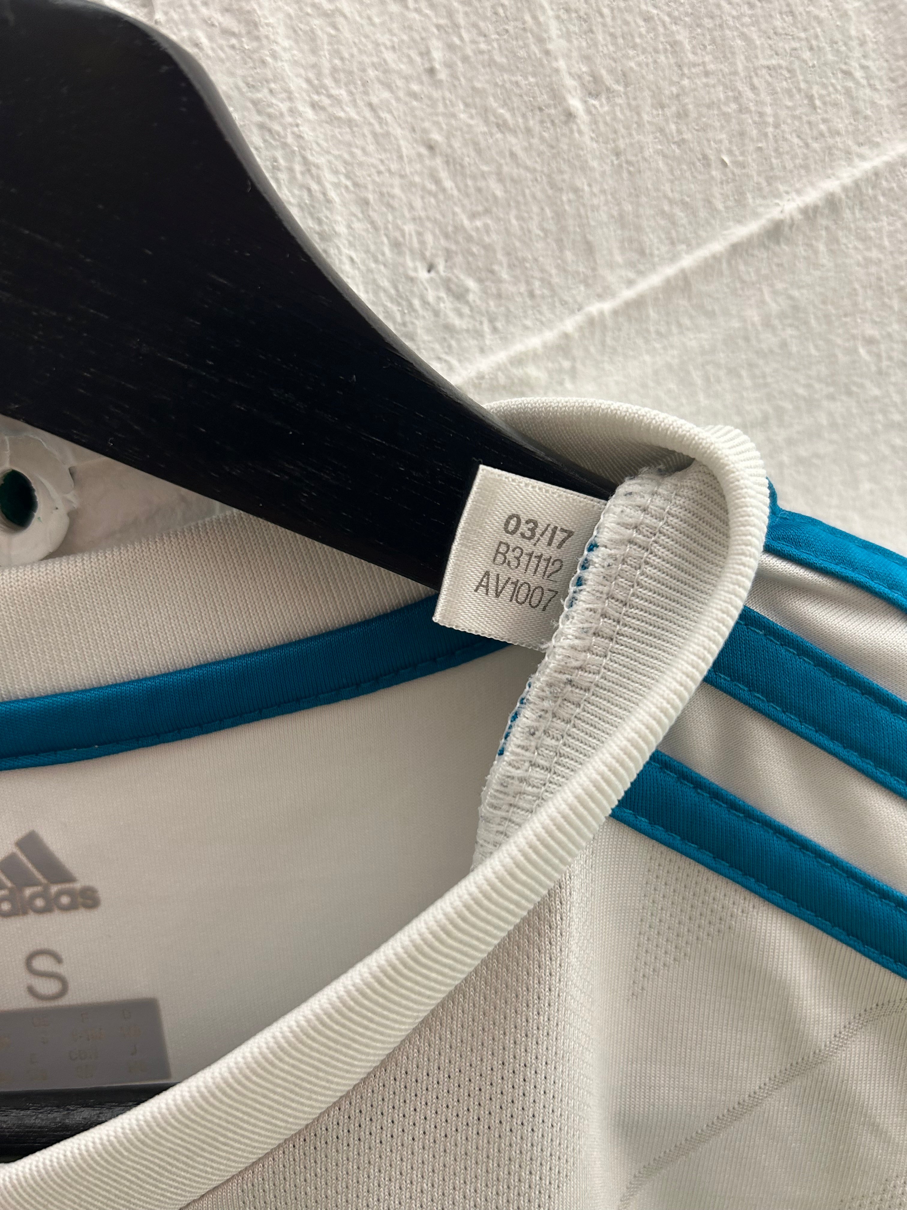 Adidas - Real Madrid 2017/18 Langærmet Hjemmebanetrøje 'RONALDO'